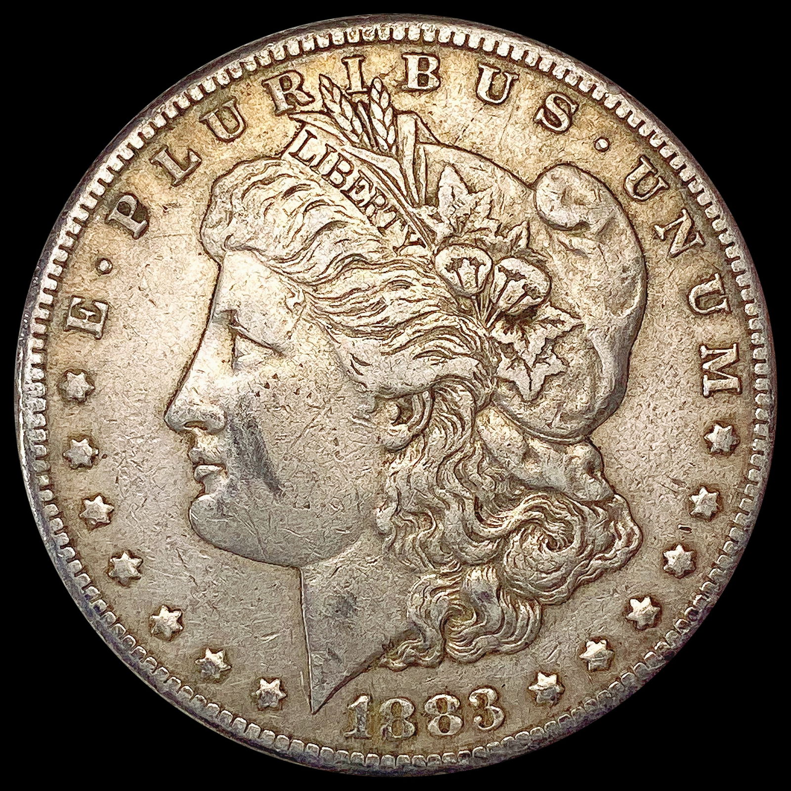 1883-S Morgan Silver Dollar NEARLY UNCIRCULATED (1 of 2)