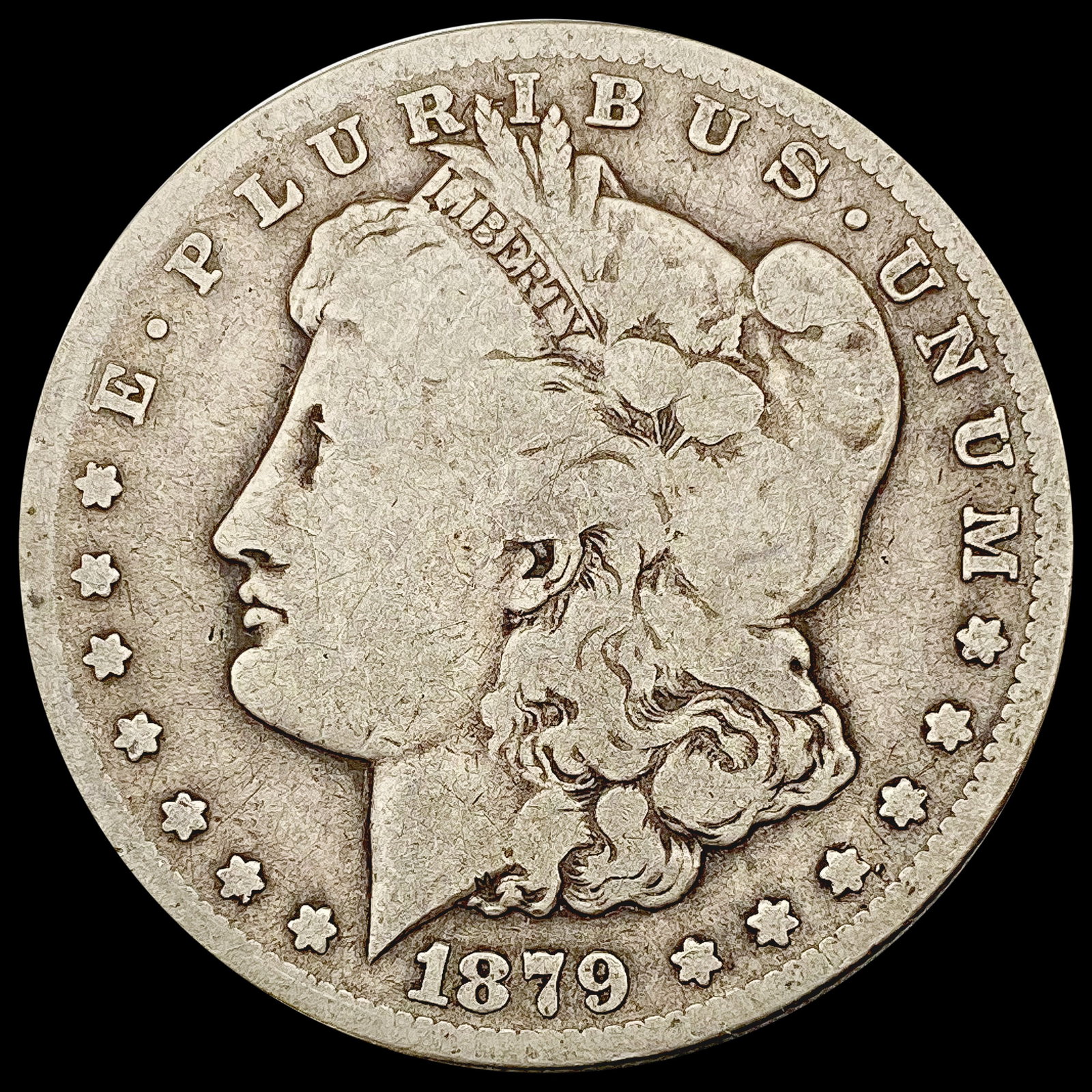1879-CC Morgan Silver Dollar NICELY CIRCULATED: 1879-CC Morgan Silver Dollar NICELY CIRCULATED