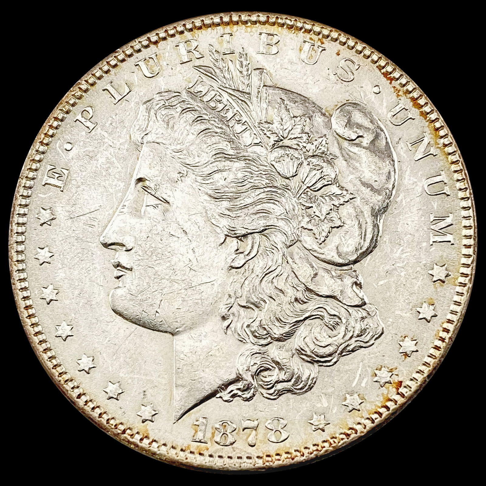 1878 Morgan Silver Dollar CLOSELY UNCIRCULATED (1 of 2)