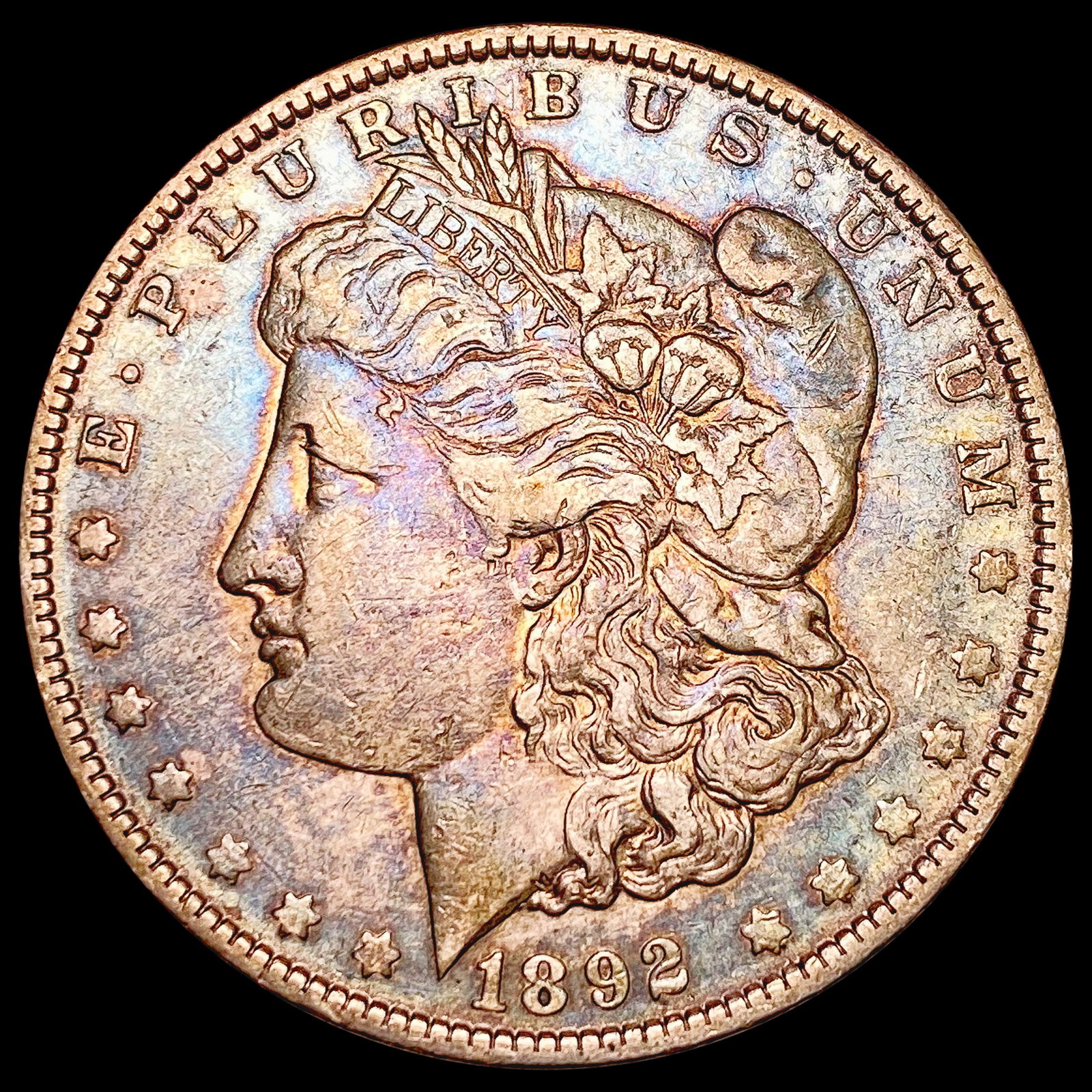 1892-O Morgan Silver Dollar NEARLY UNCIRCULATED (1 of 2)