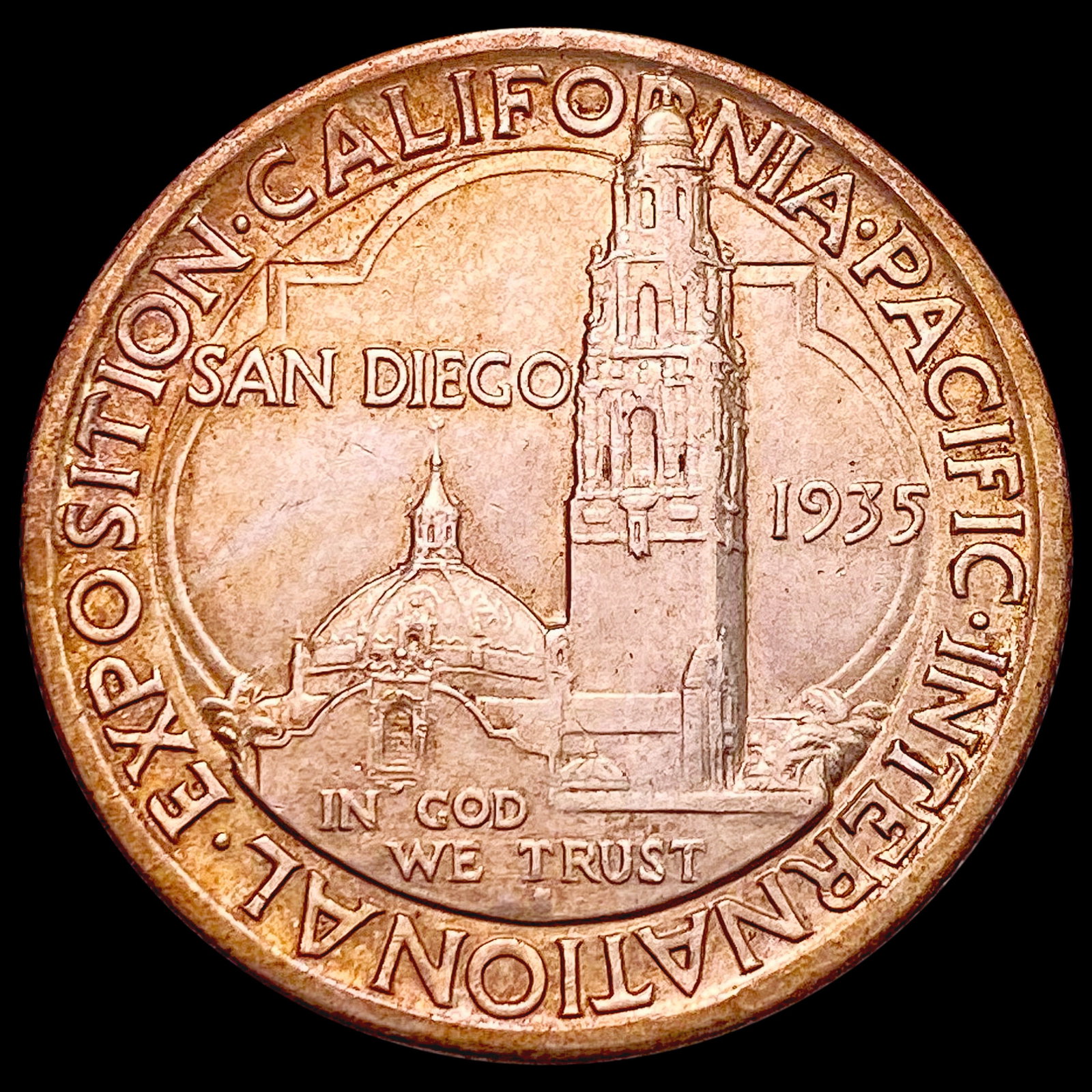 1935-S San Diego Half Dollar UNCIRCULATED (1 of 2)