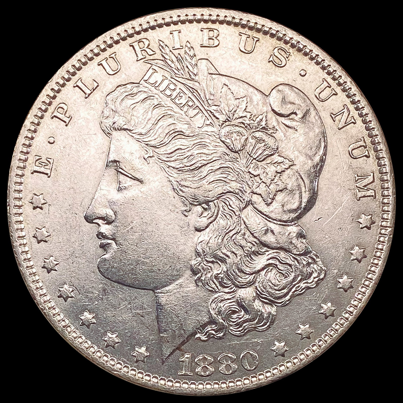 1880-O Morgan Silver Dollar CLOSELY UNCIRCULATED (1 of 2)