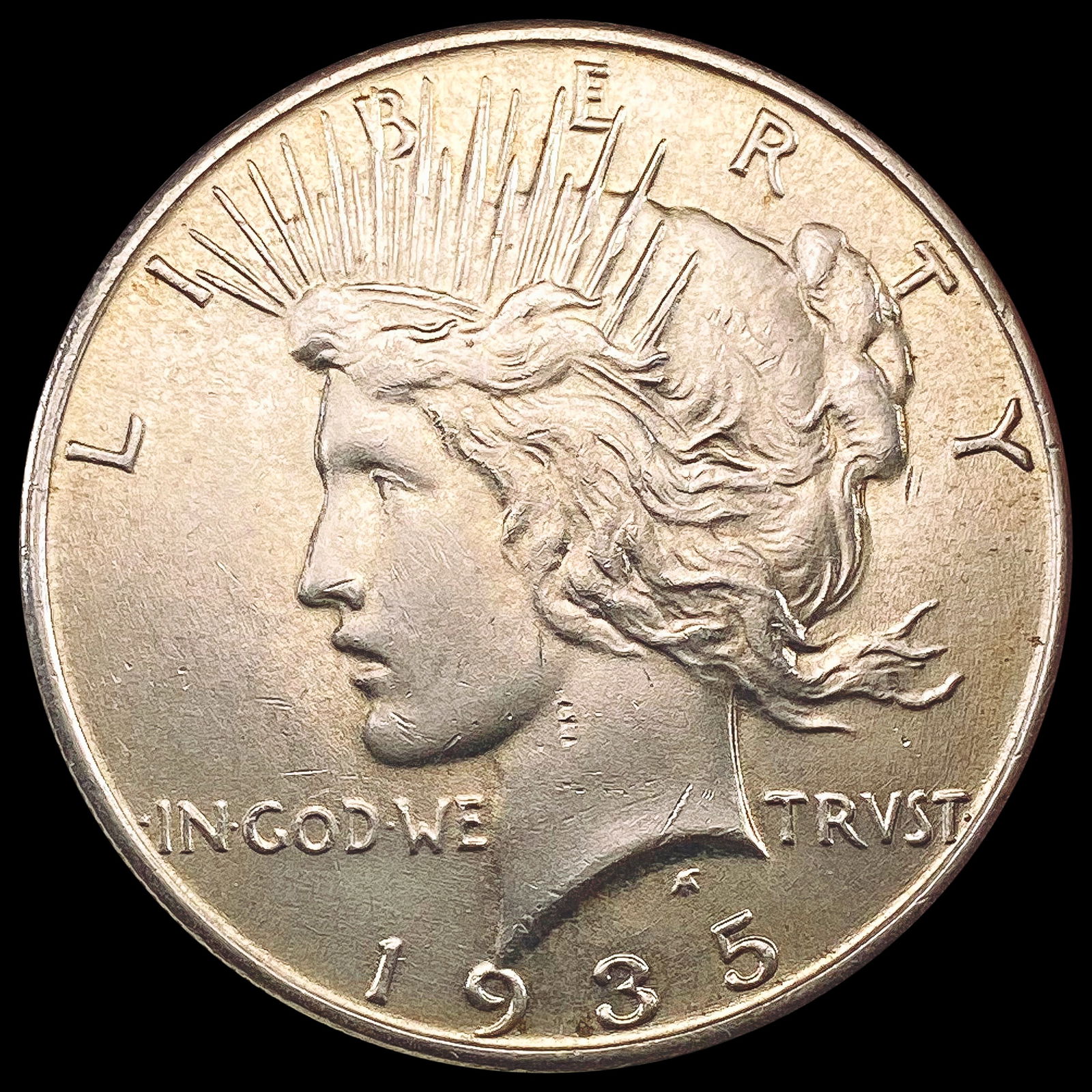 1935 Silver Peace Dollar UNCIRCULATED (1 of 2)