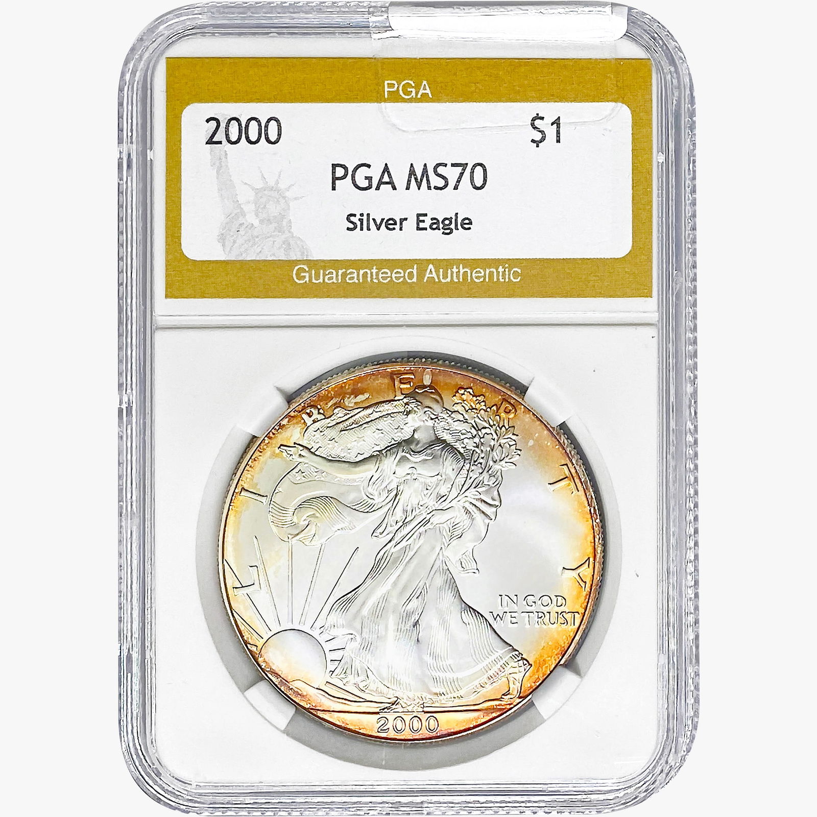 2000 Silver Eagle PGA MS70 (1 of 2)