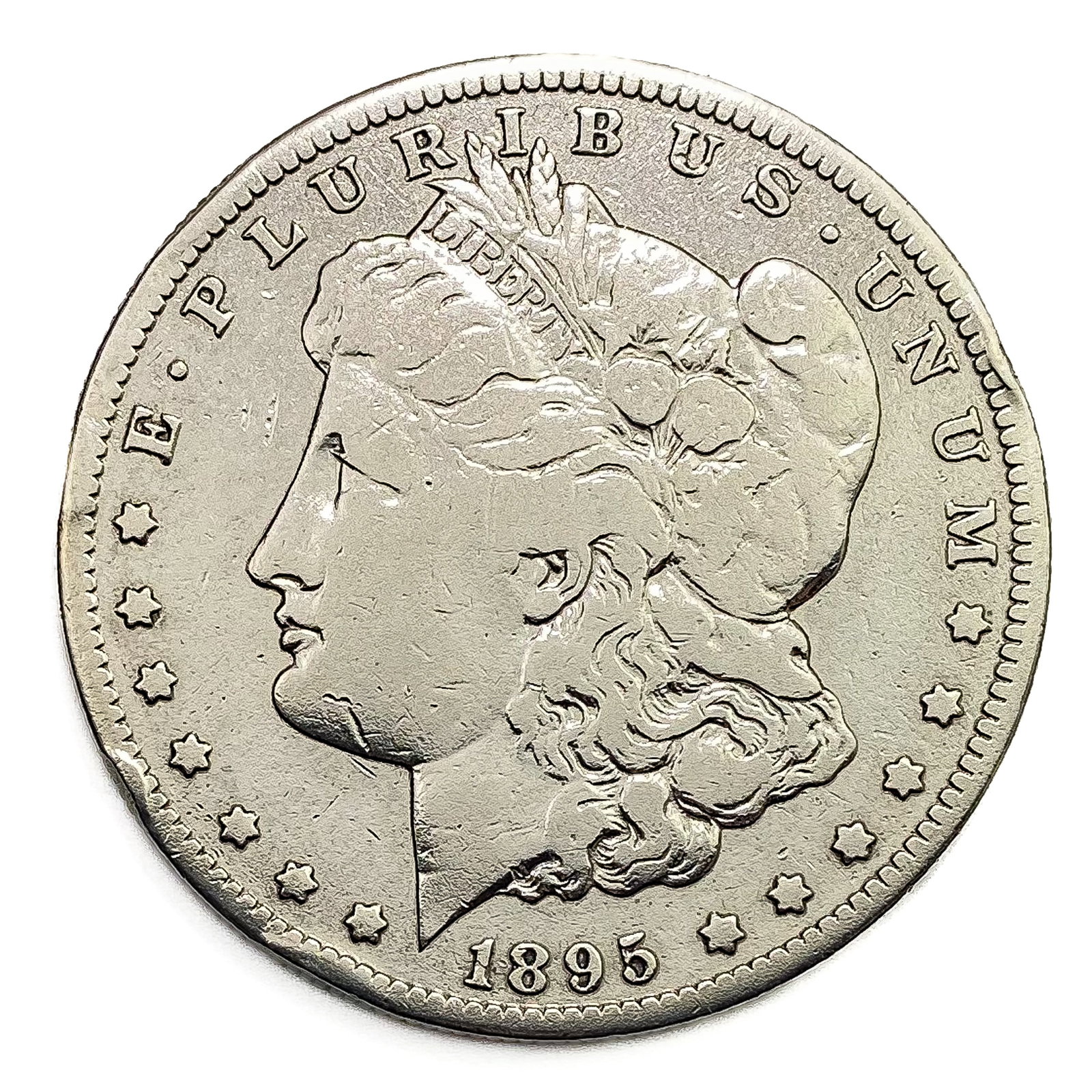 1895-S Morgan Silver Dollar NICELY CIRCULATED (1 of 2)