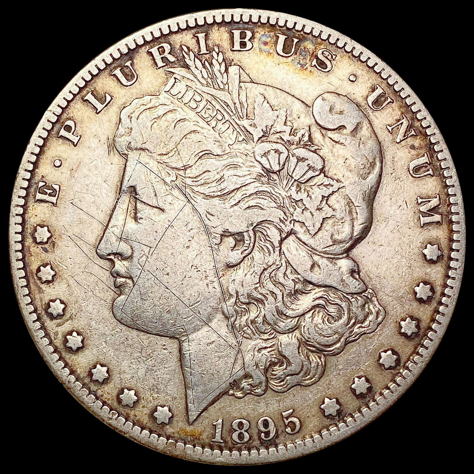 1895-S Morgan Silver Dollar LIGHTLY CIRCULATED (1 of 2)