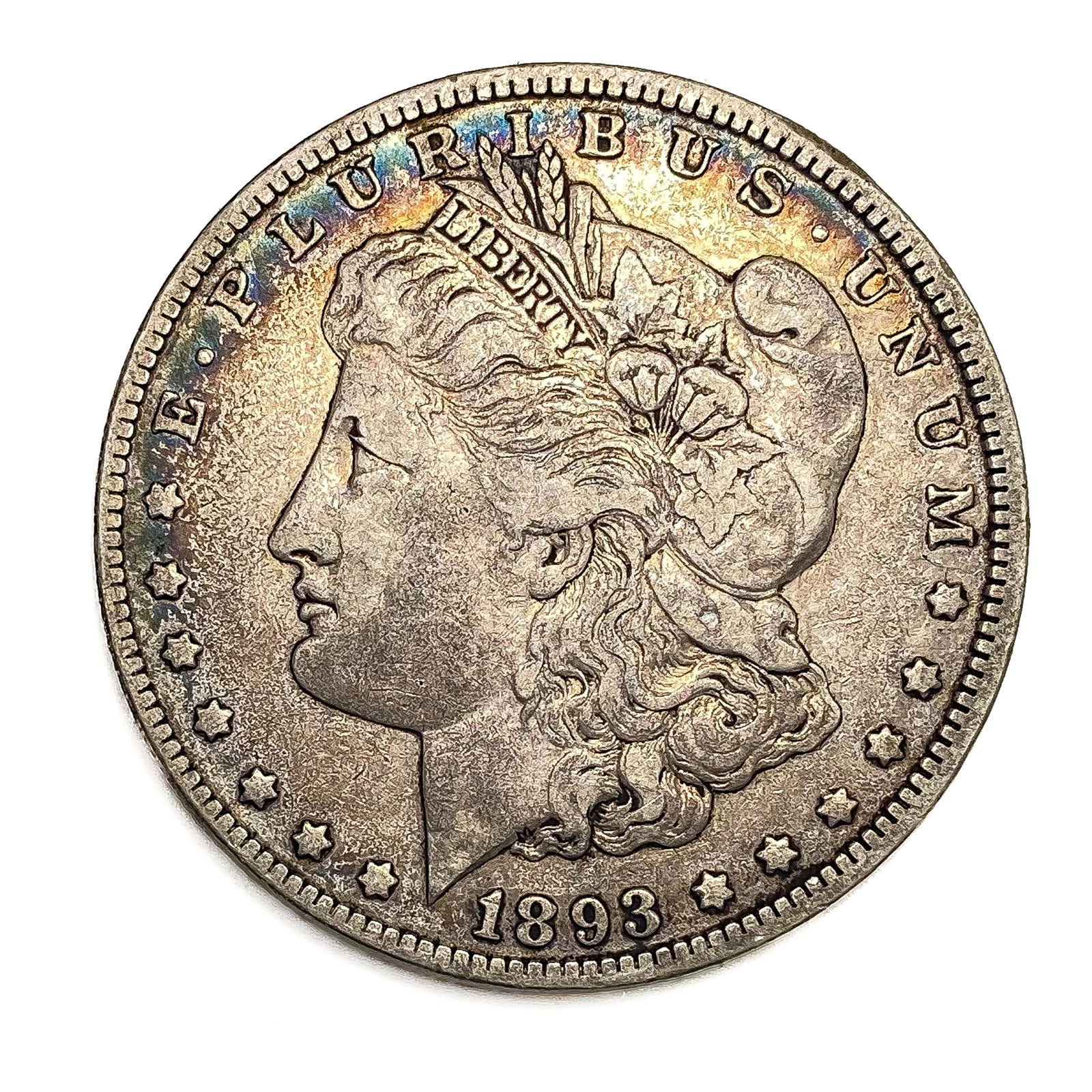 1893 Morgan Silver Dollar VF: 1893 Morgan Silver Dollar VF