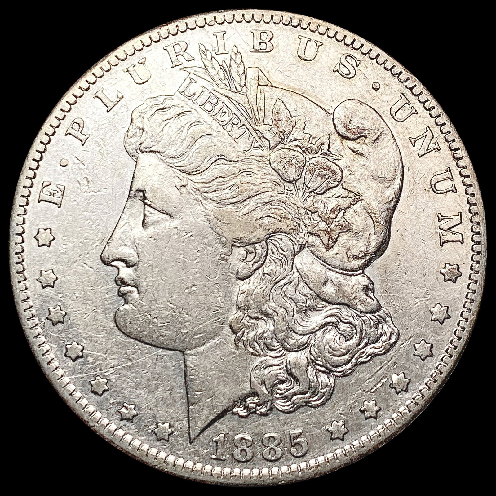 1885-S Morgan Silver Dollar LIGHTLY CIRCULATED (1 of 2)