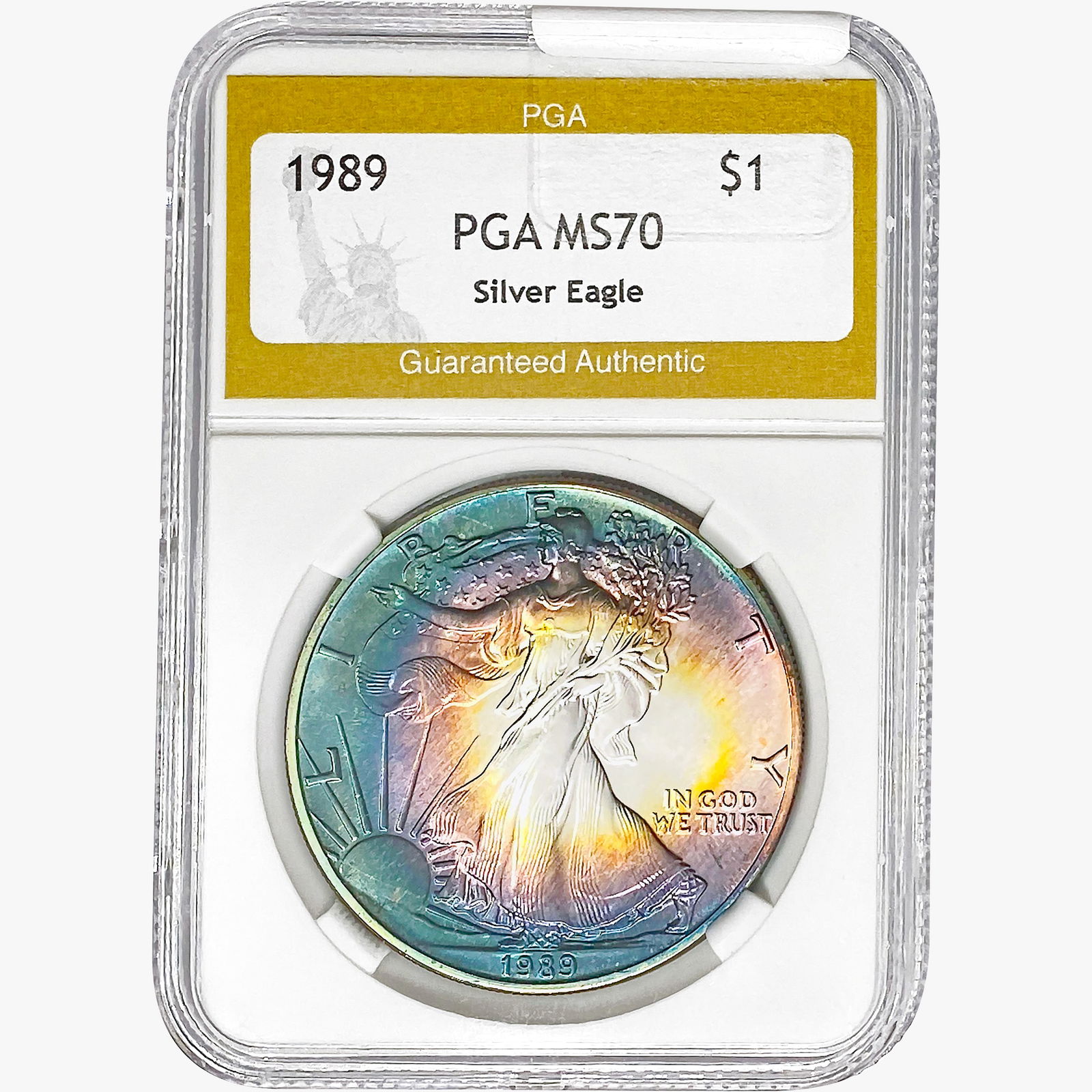 1989 Silver Eagle PGA MS70 (1 of 2)