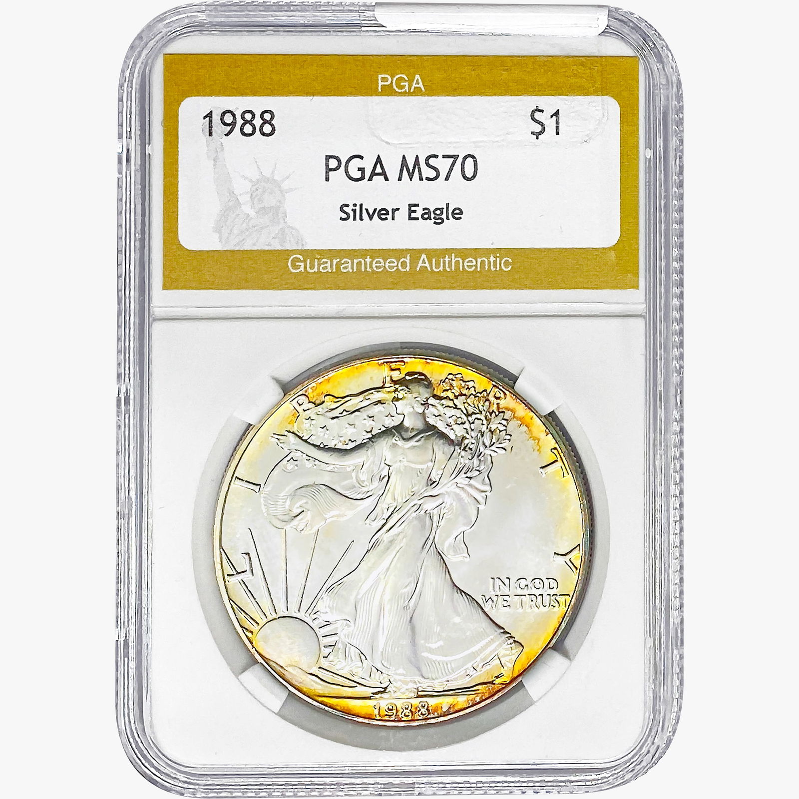 1988 Silver Eagle PGA MS70 (1 of 2)
