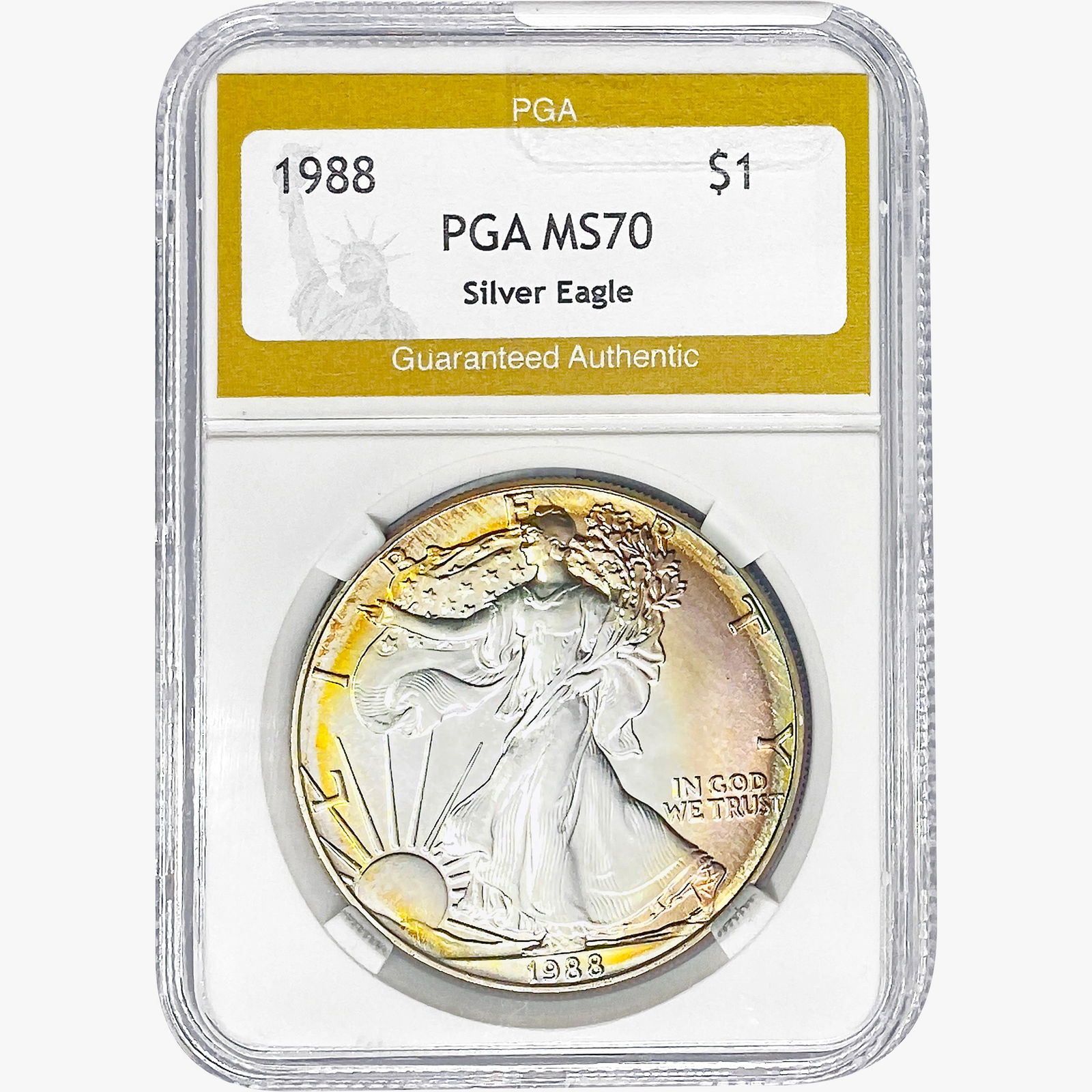 1988 Silver Eagle PGA MS70 (1 of 2)