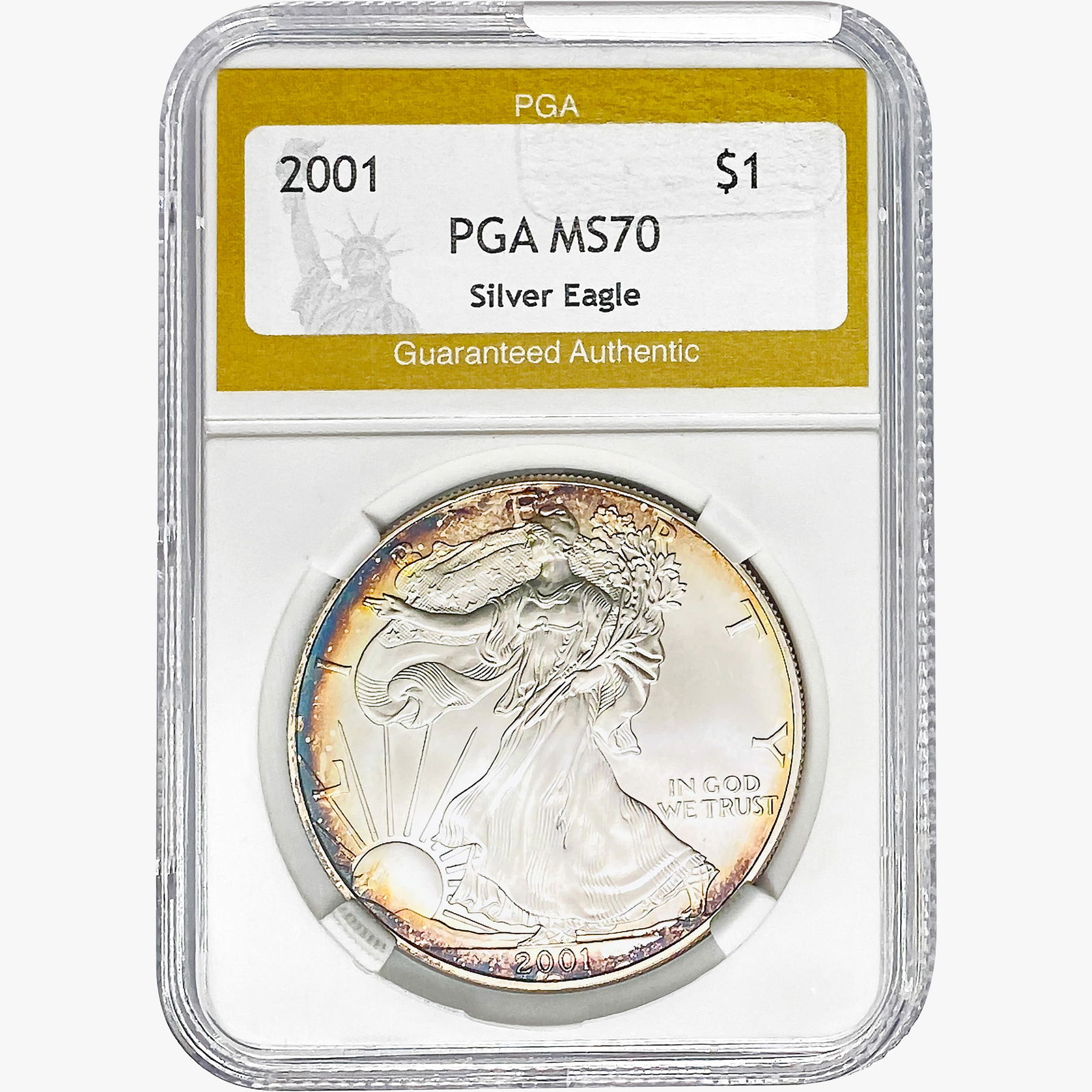 2001 Silver Eagle PGA MS70 (1 of 2)
