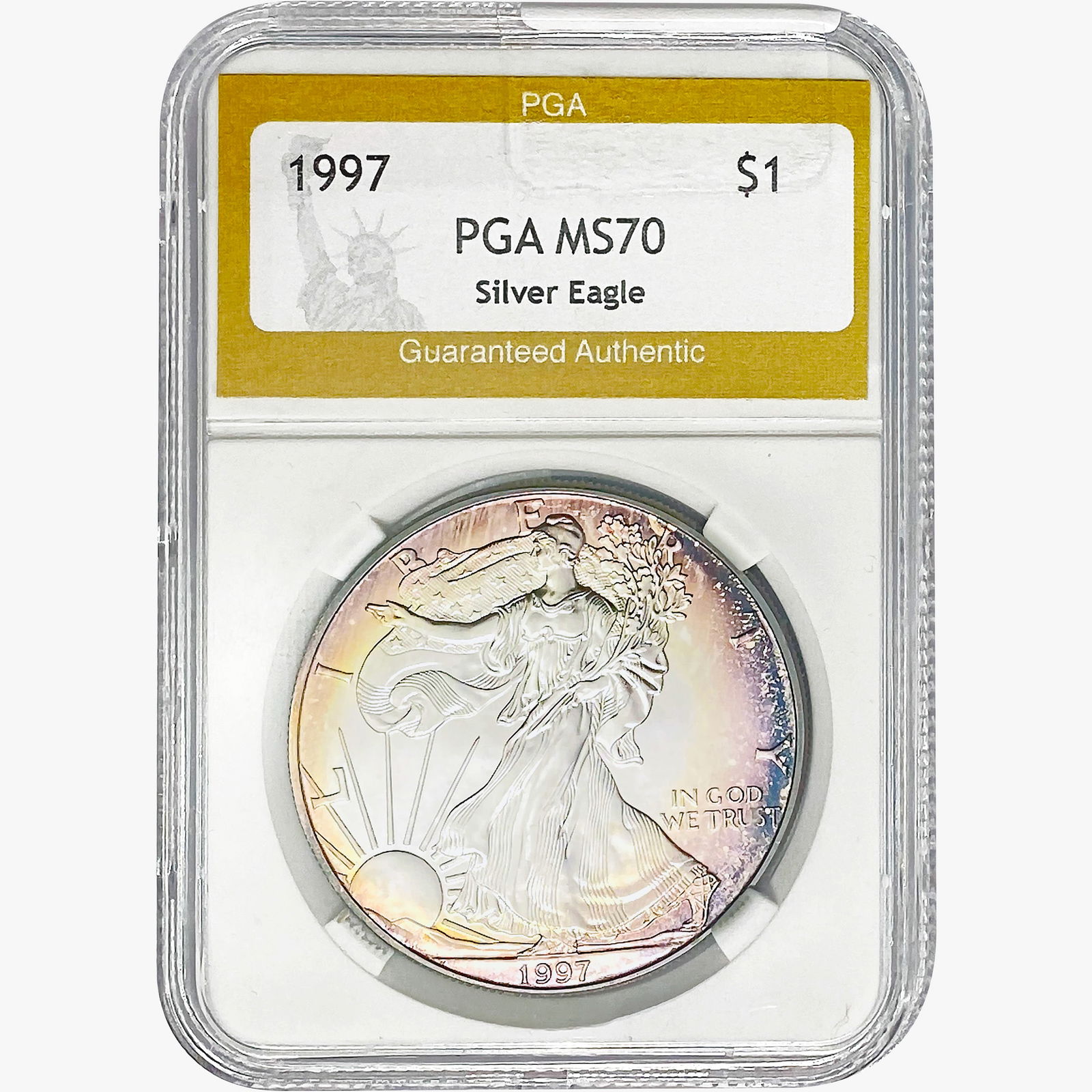 1997 Silver Eagle PGA MS70 (1 of 2)