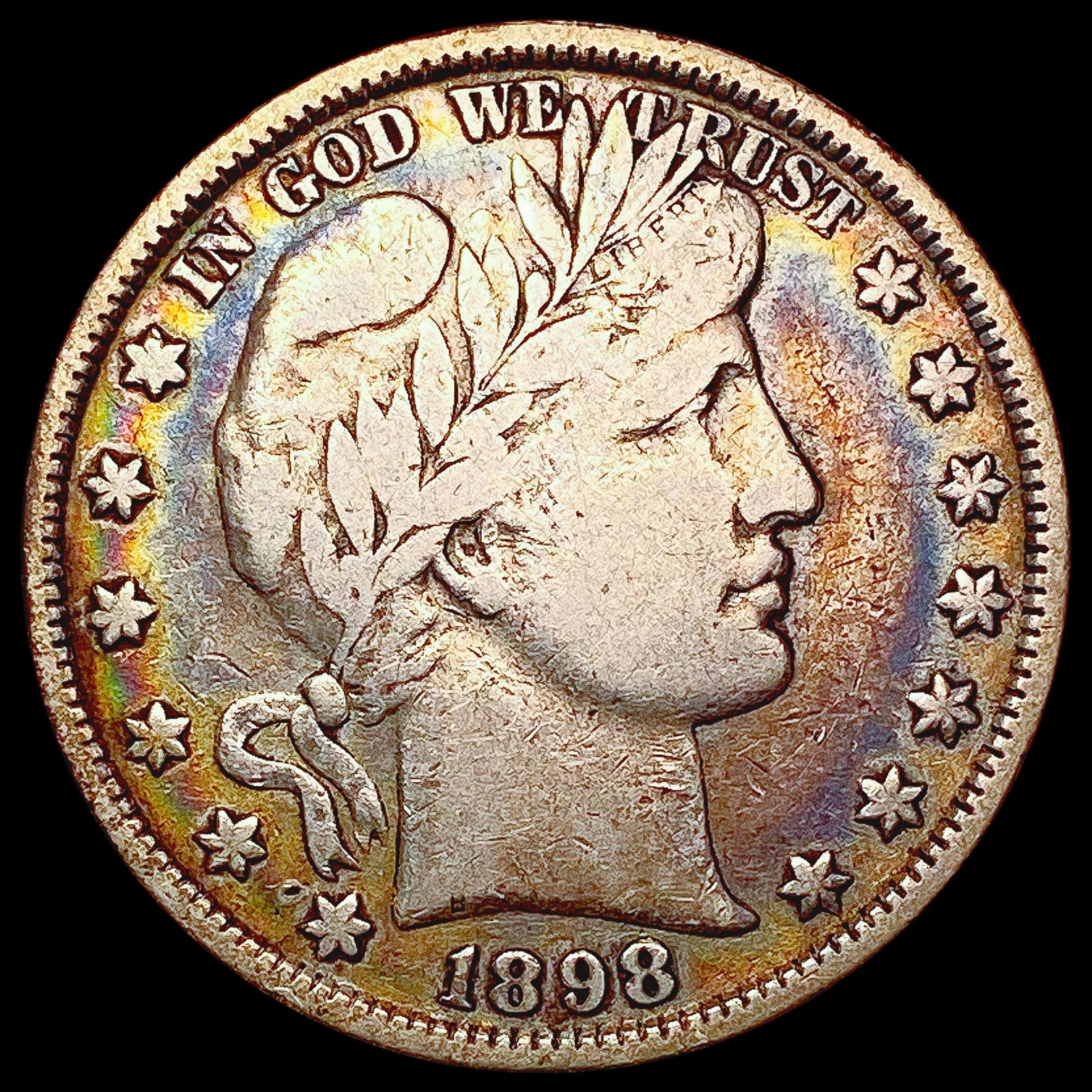 1898 Barber Quarter LIGHTLY CIRCULATED (1 of 2)