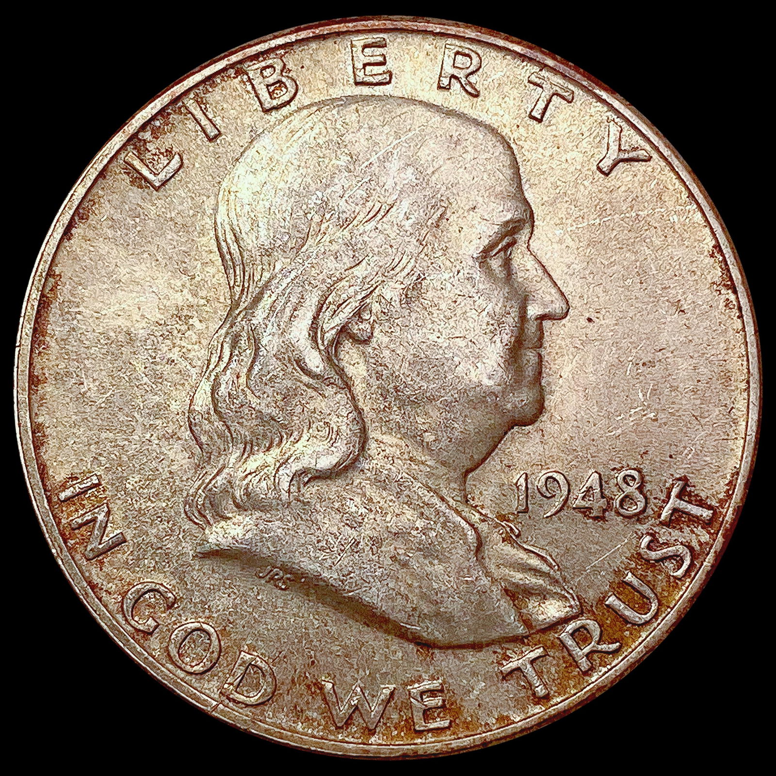 1948 FBL Franklin Half Dollar CHOICE UNC (1 of 2)