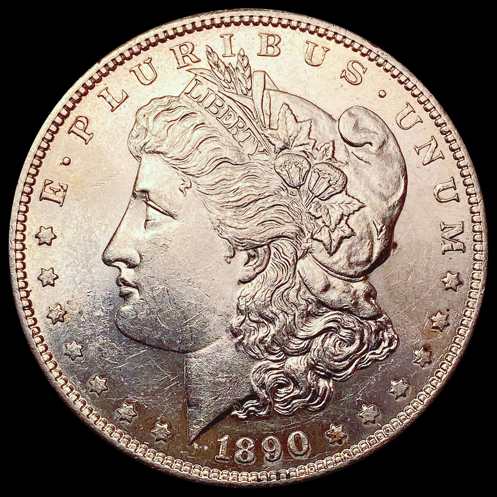 1890-S Morgan Silver Dollar GEM BU (1 of 2)