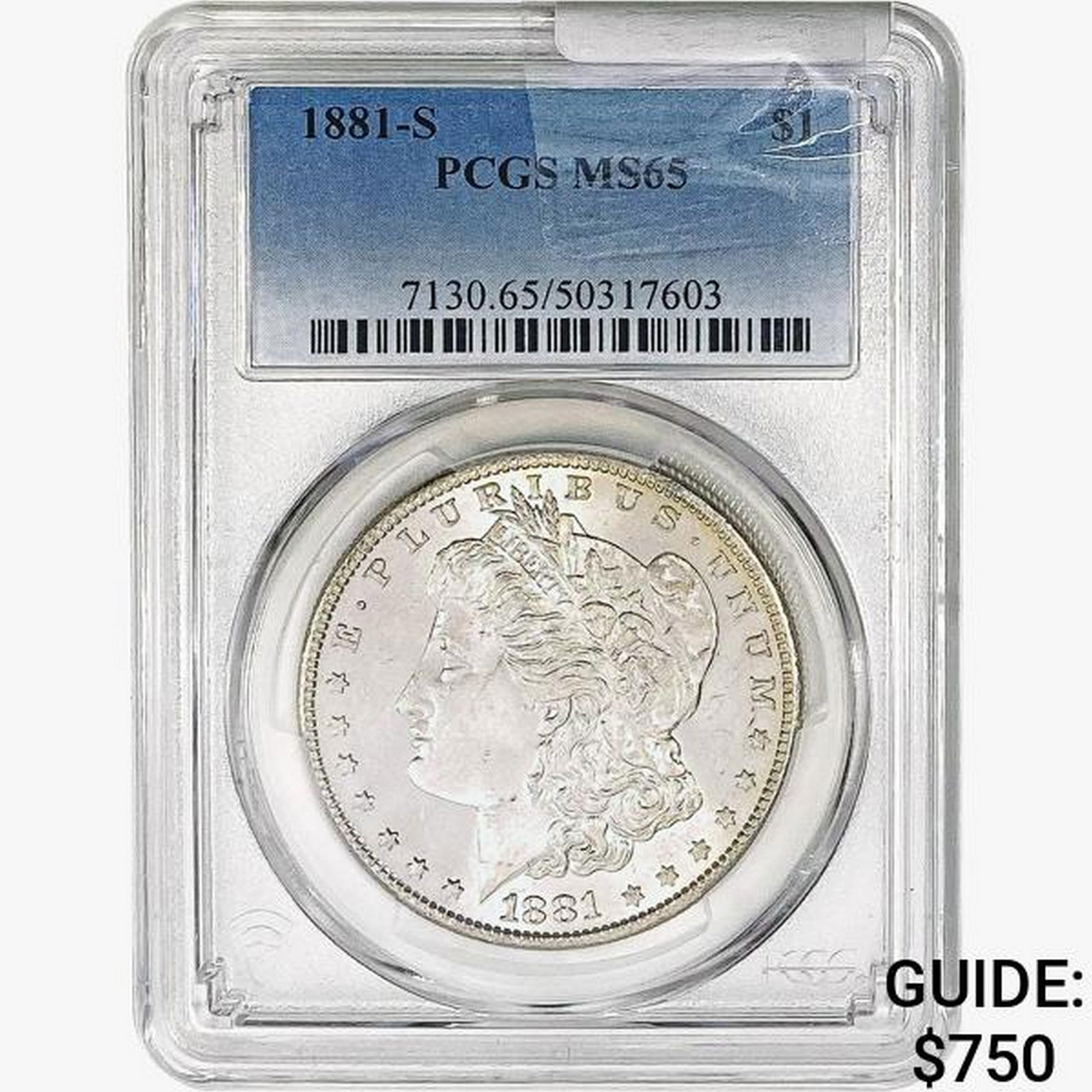 1881-S Morgan Silver Dollar PCGS MS65 (1 of 2)