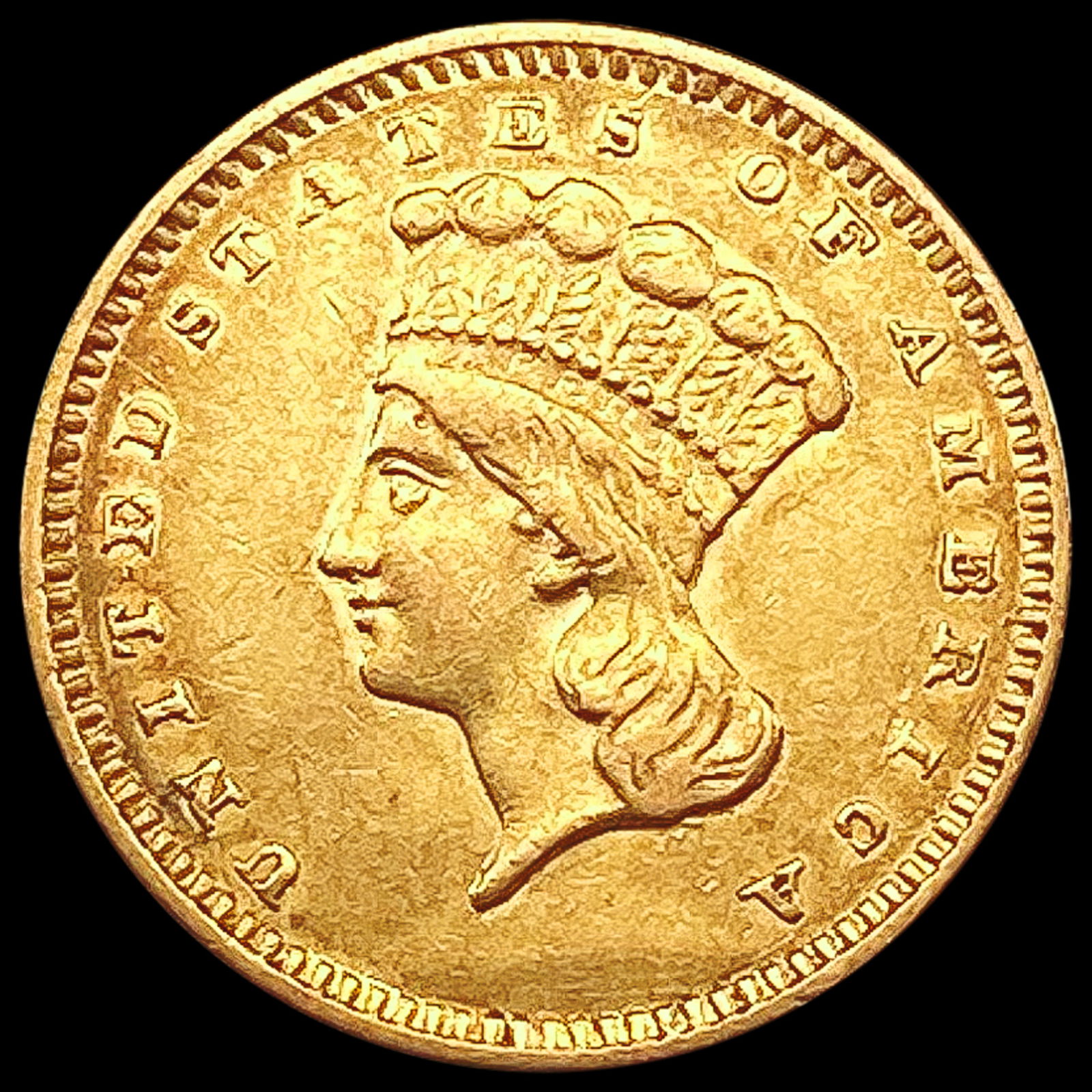 1856 Rare Gold Dollar UNCIRCULATED (1 of 2)