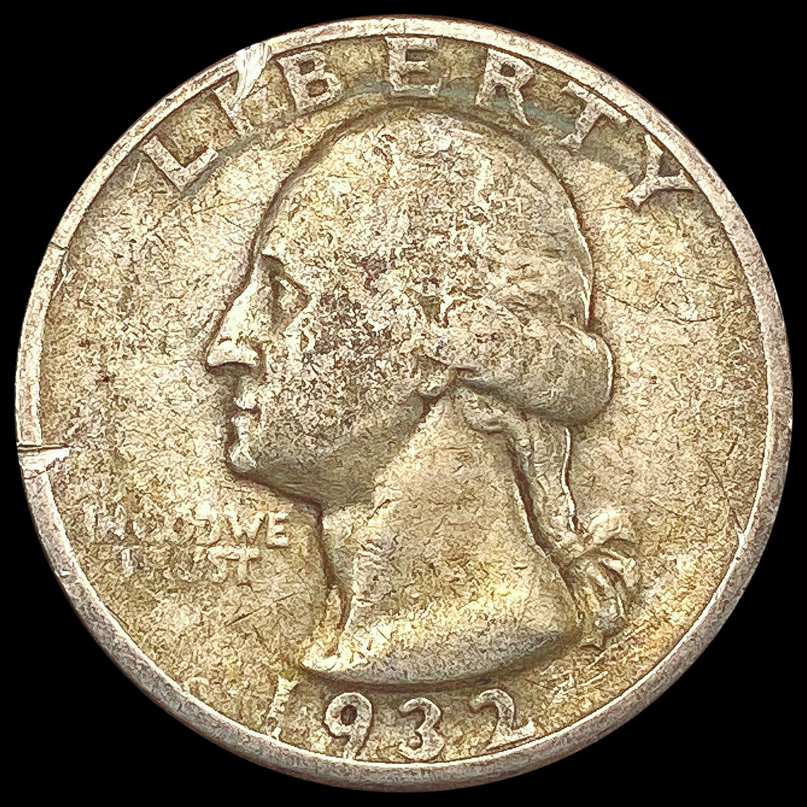 1932-D Washington Silver Quarter CLOSELY UNCIRCULATED (1 of 2)