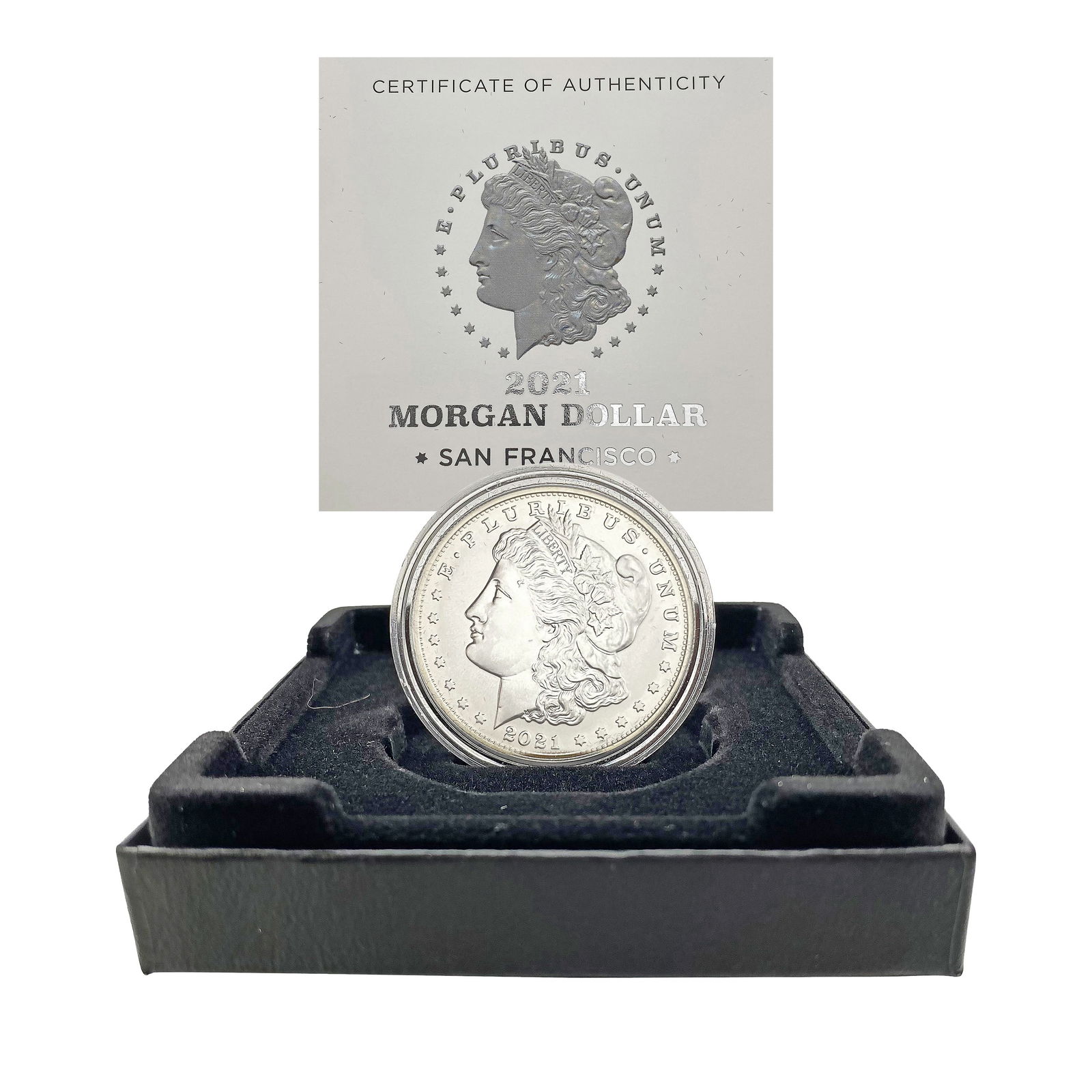 2021-S Morgan Silver Dollar SUPERB GEM BU (1 of 4)