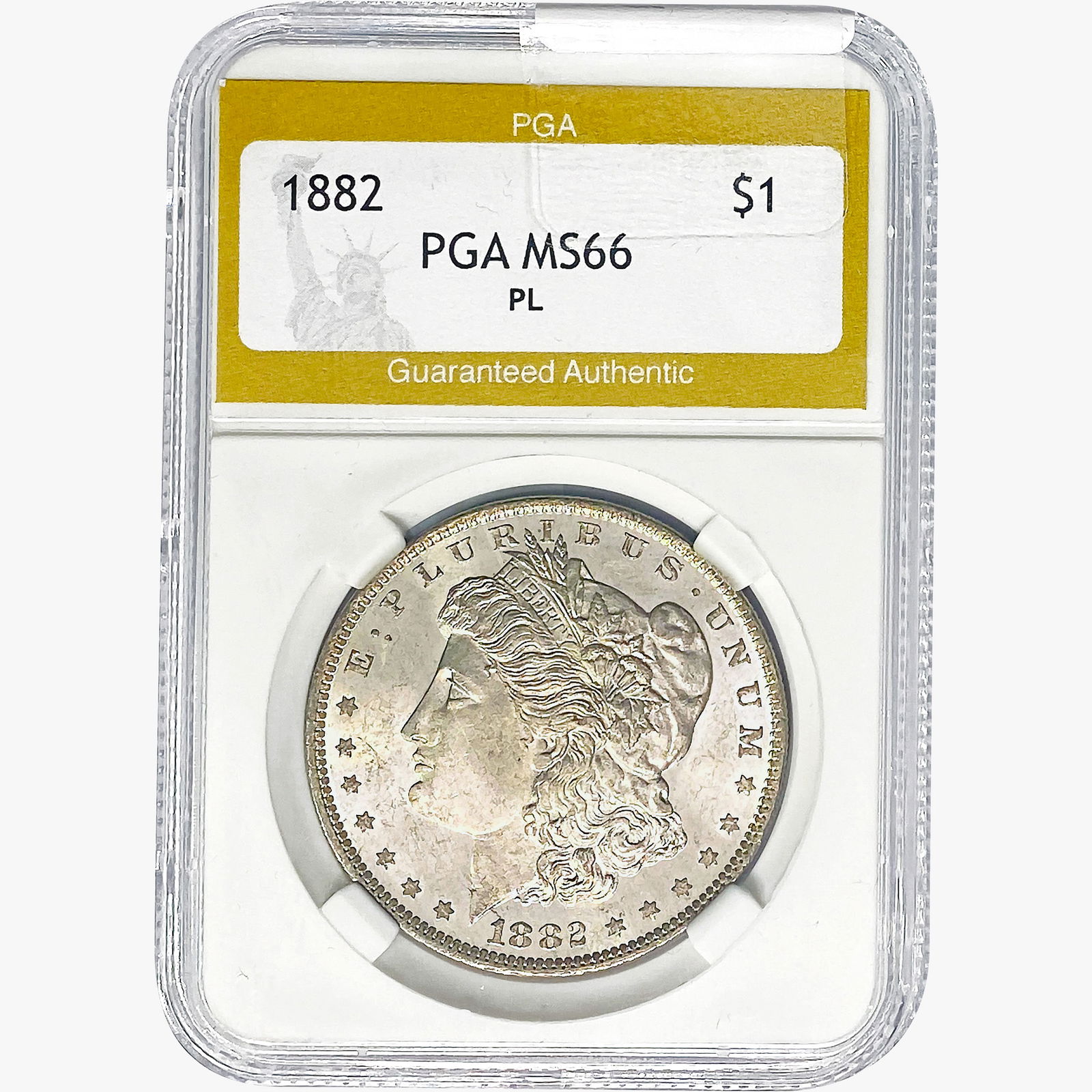 1882 Morgan Silver Dollar PGA MS66 PL (1 of 2)
