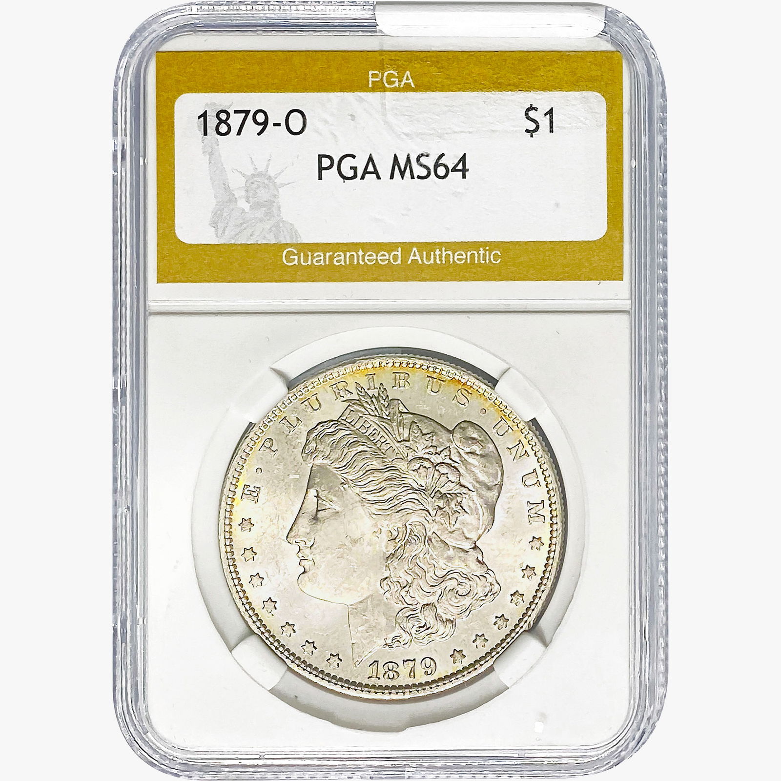 1879-O Morgan Silver Dollar PGA MS64 (1 of 2)