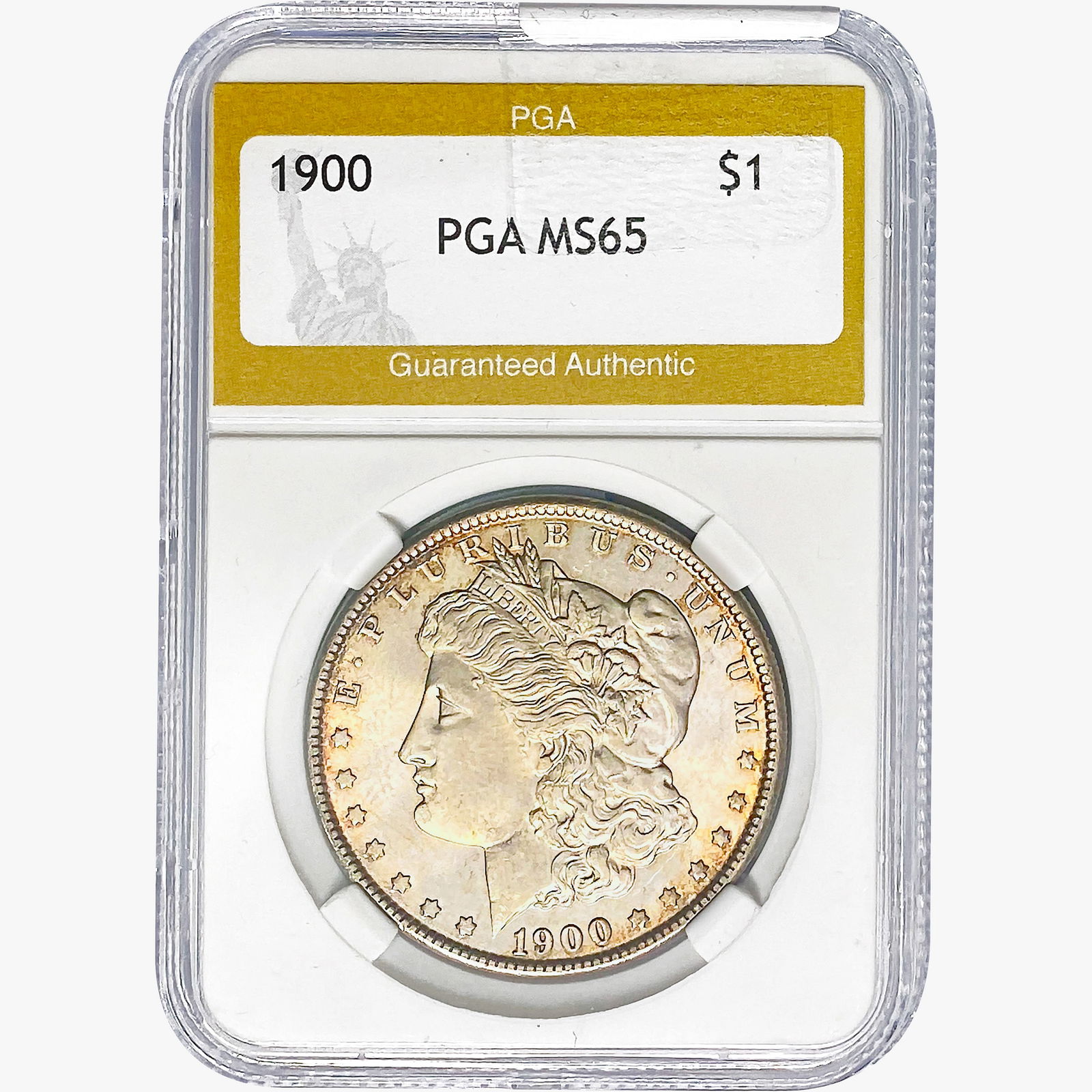 1900 Morgan Silver Dollar PGA MS65 (1 of 2)