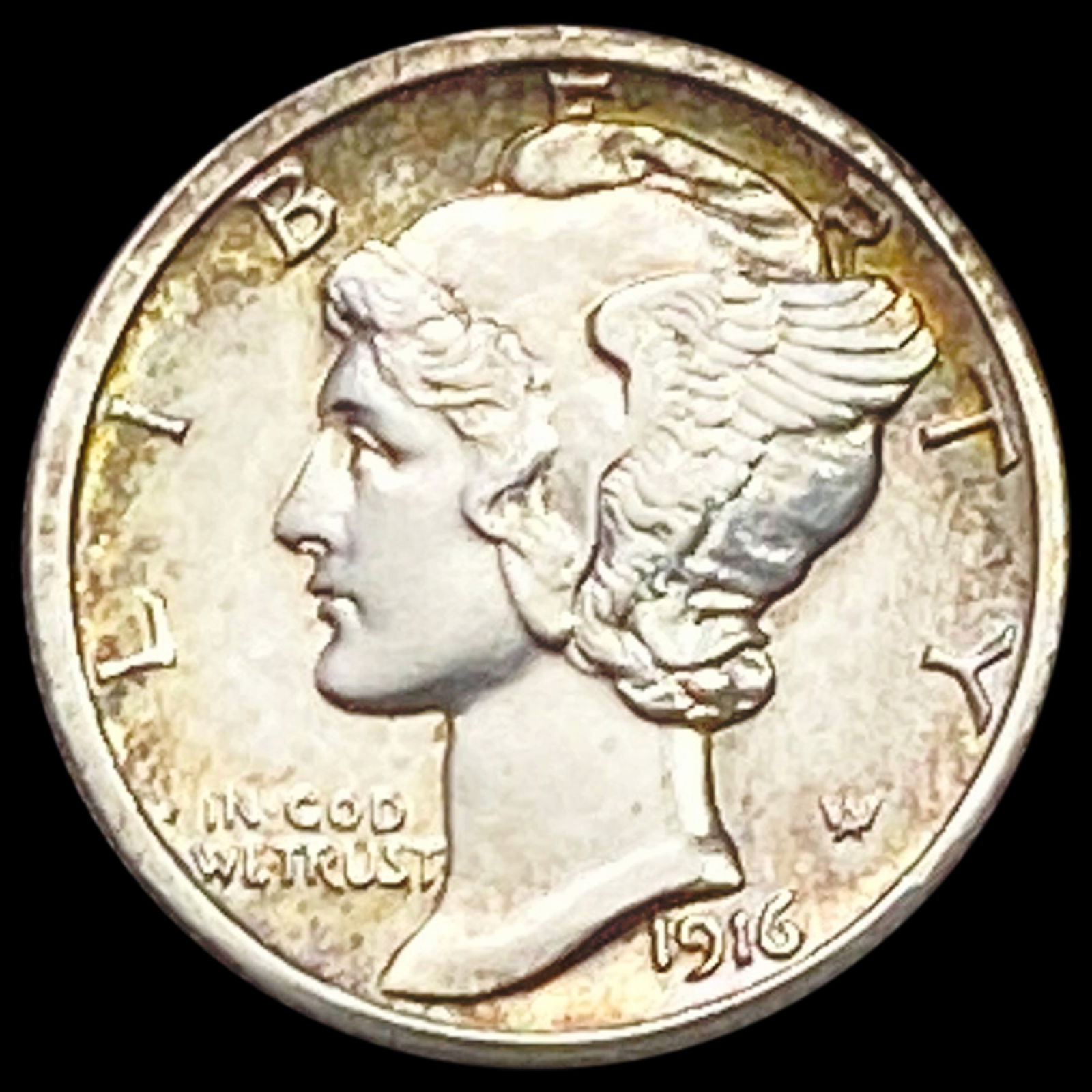 1916-S Mercury Dime UNCIRCULATED (1 of 2)