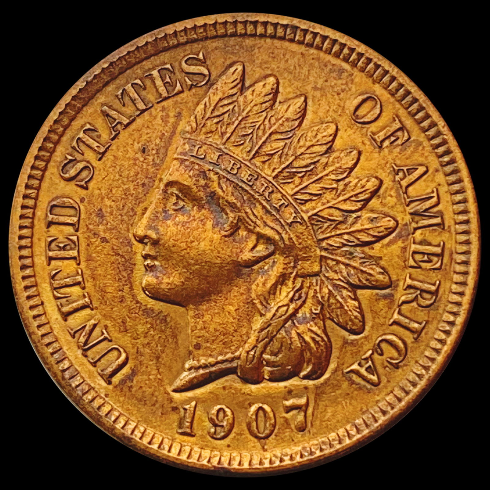 1907 Indian Head Cent UNCIRCULATED (1 of 2)