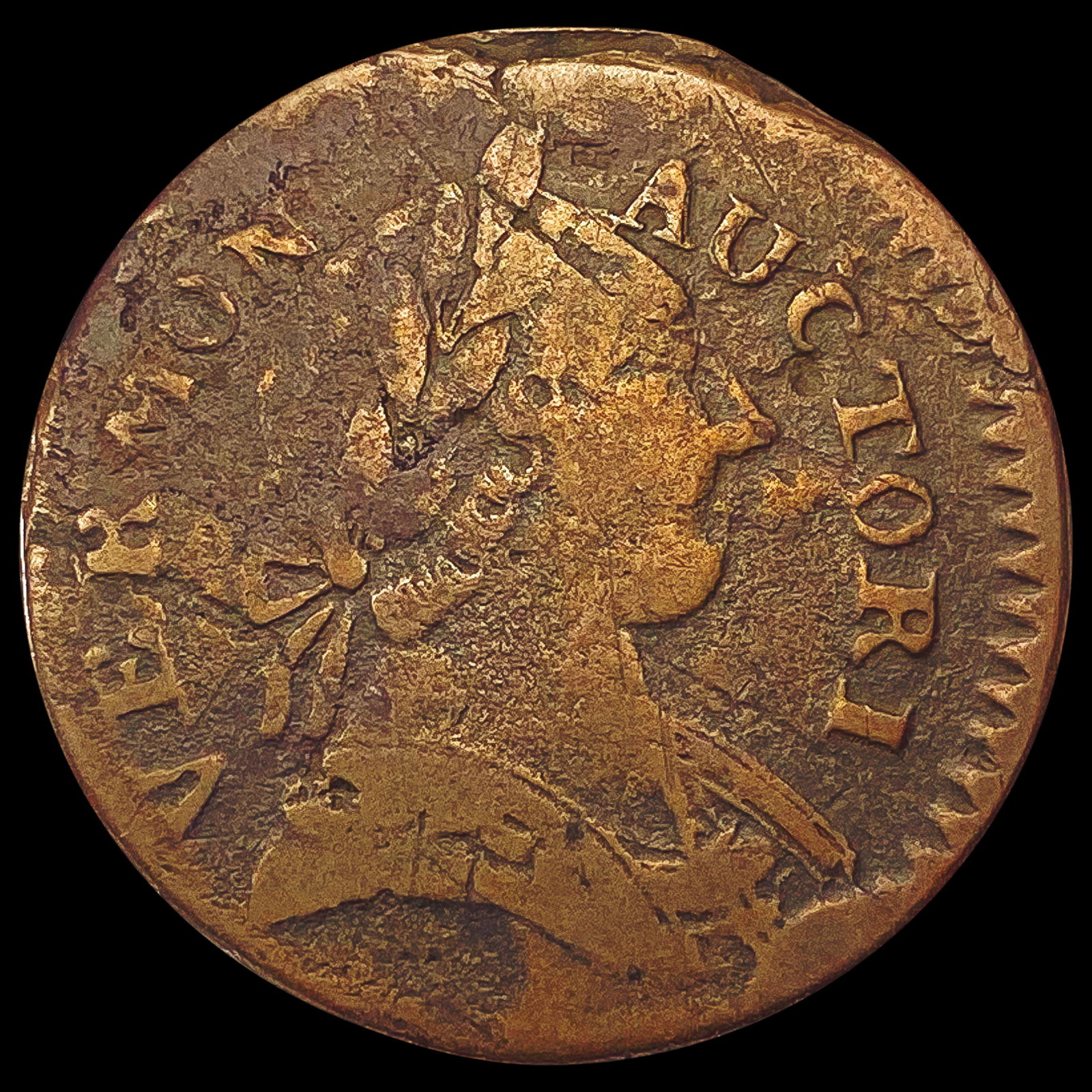 1787 Vermont Colonial Copper NICELY CIRCULATED (1 of 2)