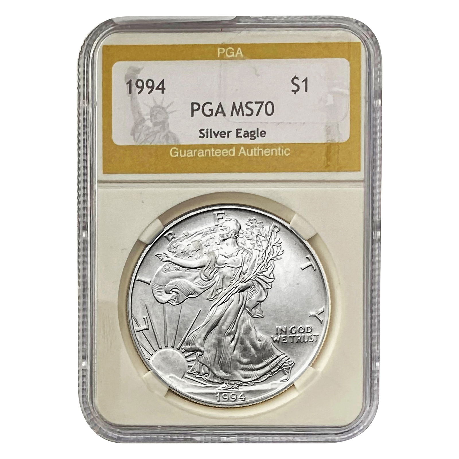 1994 Silver Eagle PGA MS70 (1 of 2)