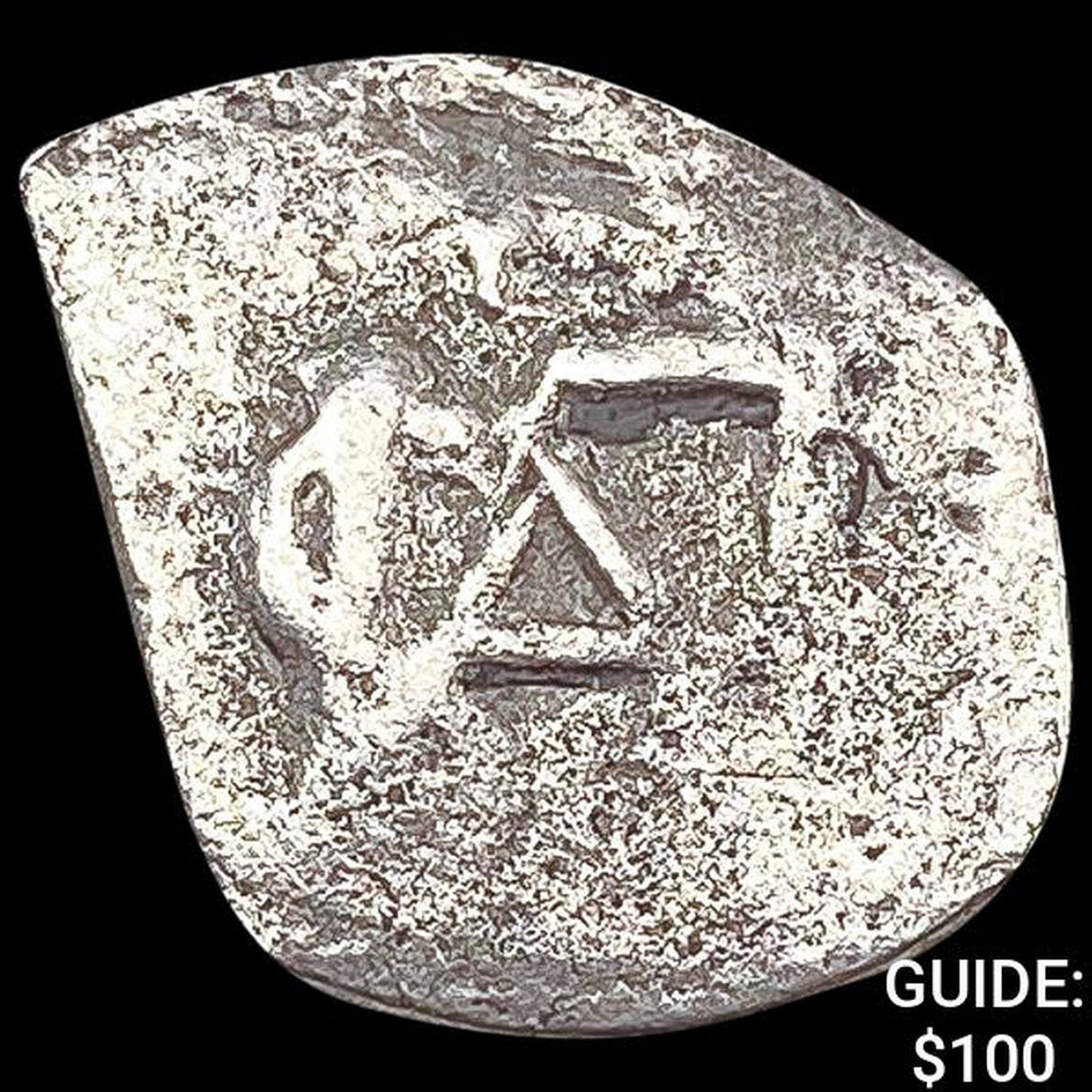 1700-1746 Spanish Silver 1/2 Reales Cob Philip V NEARLY UNCIRCULATED: 1700-1746 Spanish Silver 1/2 Reales Cob Philip V NEARLY UNCIRCULATED