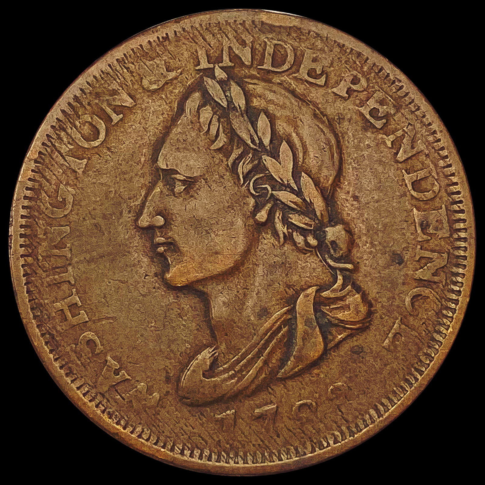 1783 Washington Copper LIGHTLY CIRCULATED (1 of 2)