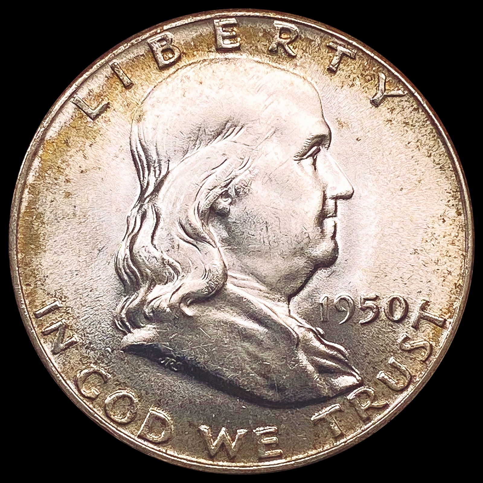 1950 Franklin Half Dollar GEM BU (1 of 2)