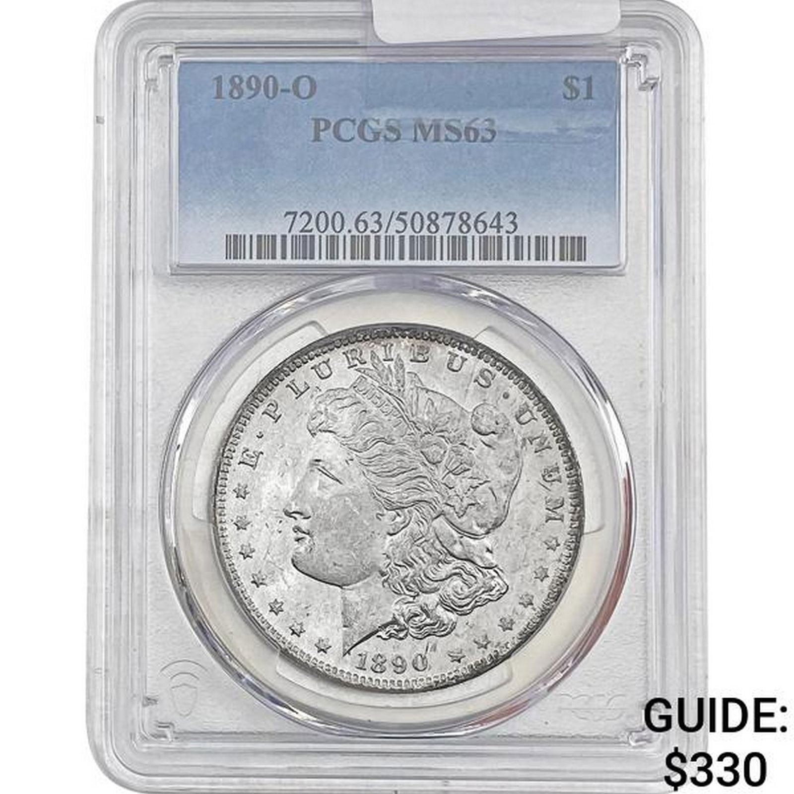 1890-O Morgan Silver Dollar PCGS MS63 (1 of 2)