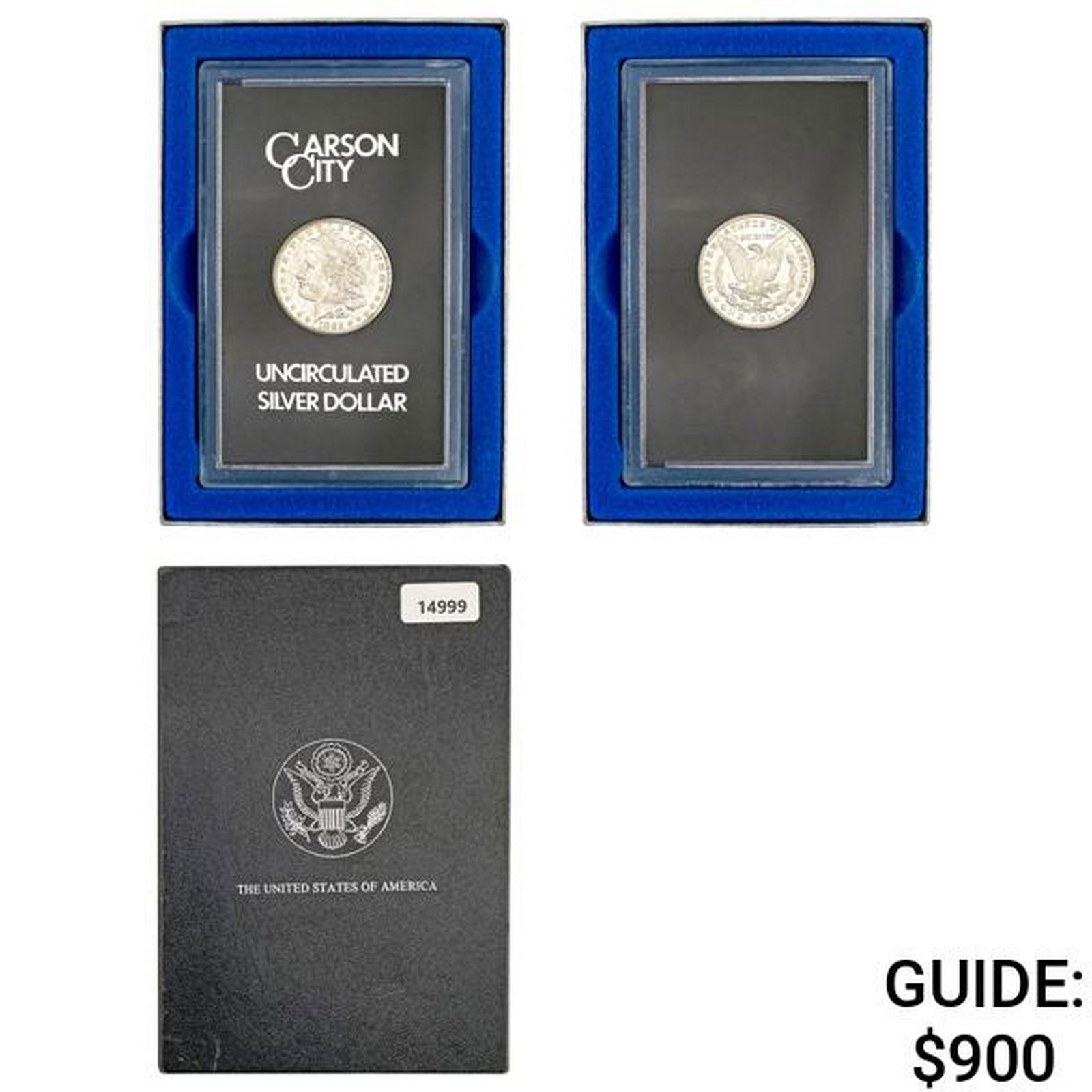 1882-CC Morgan Silver Dollar GSA (1 of 4)