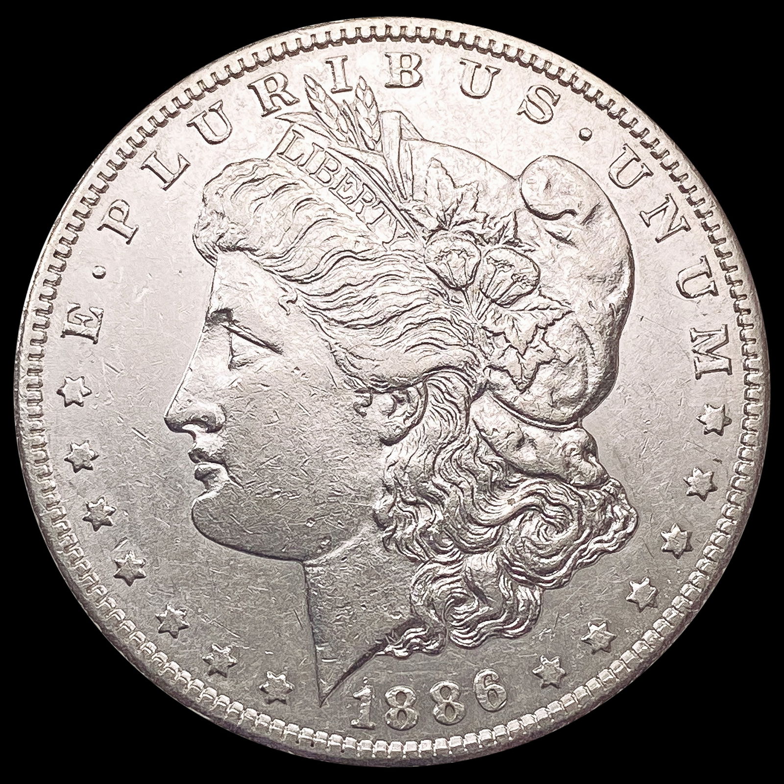 1886-S Morgan Silver Dollar CHOICE AU (1 of 2)