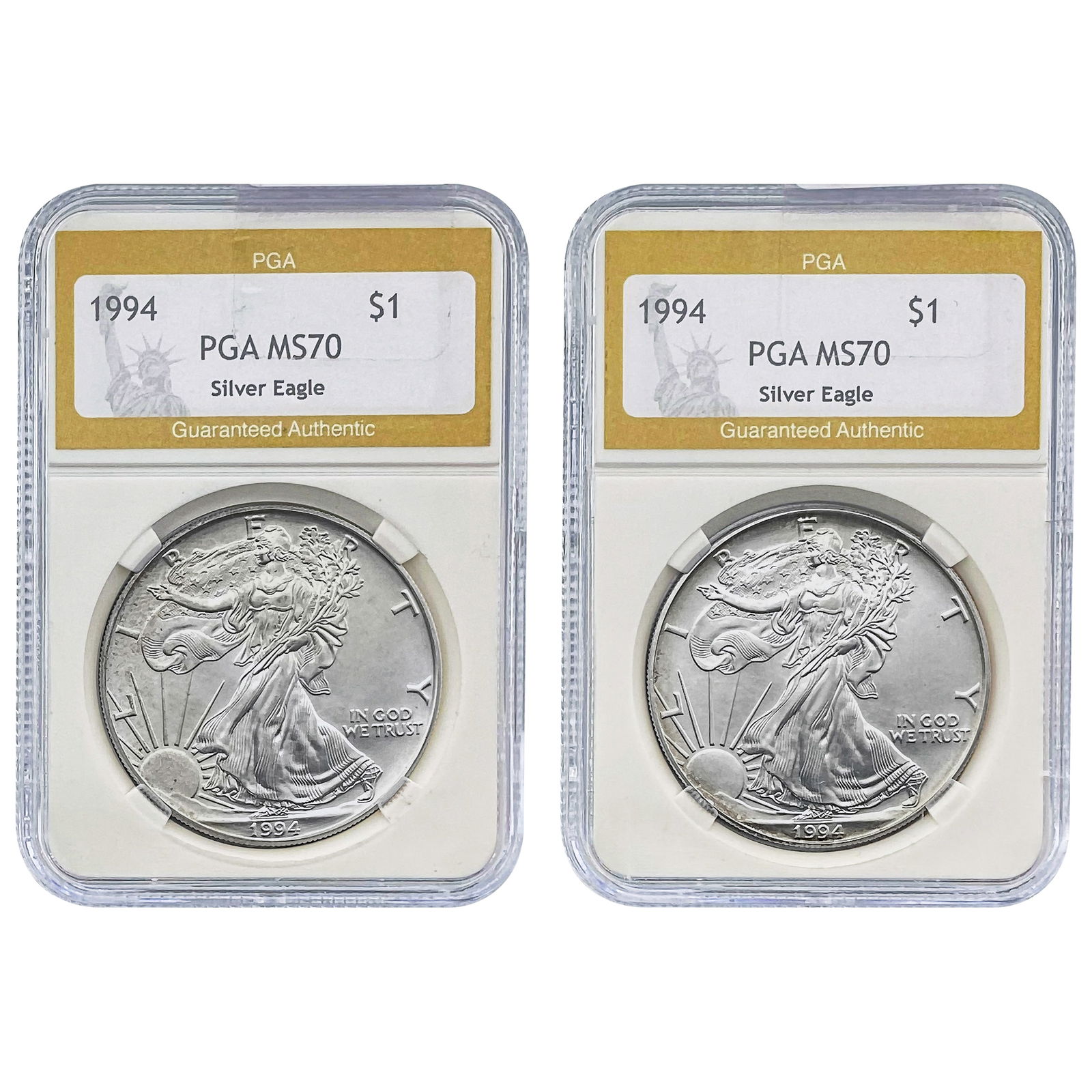 [2] 1994 Silver Eagle PGA MS70 (1 of 5)