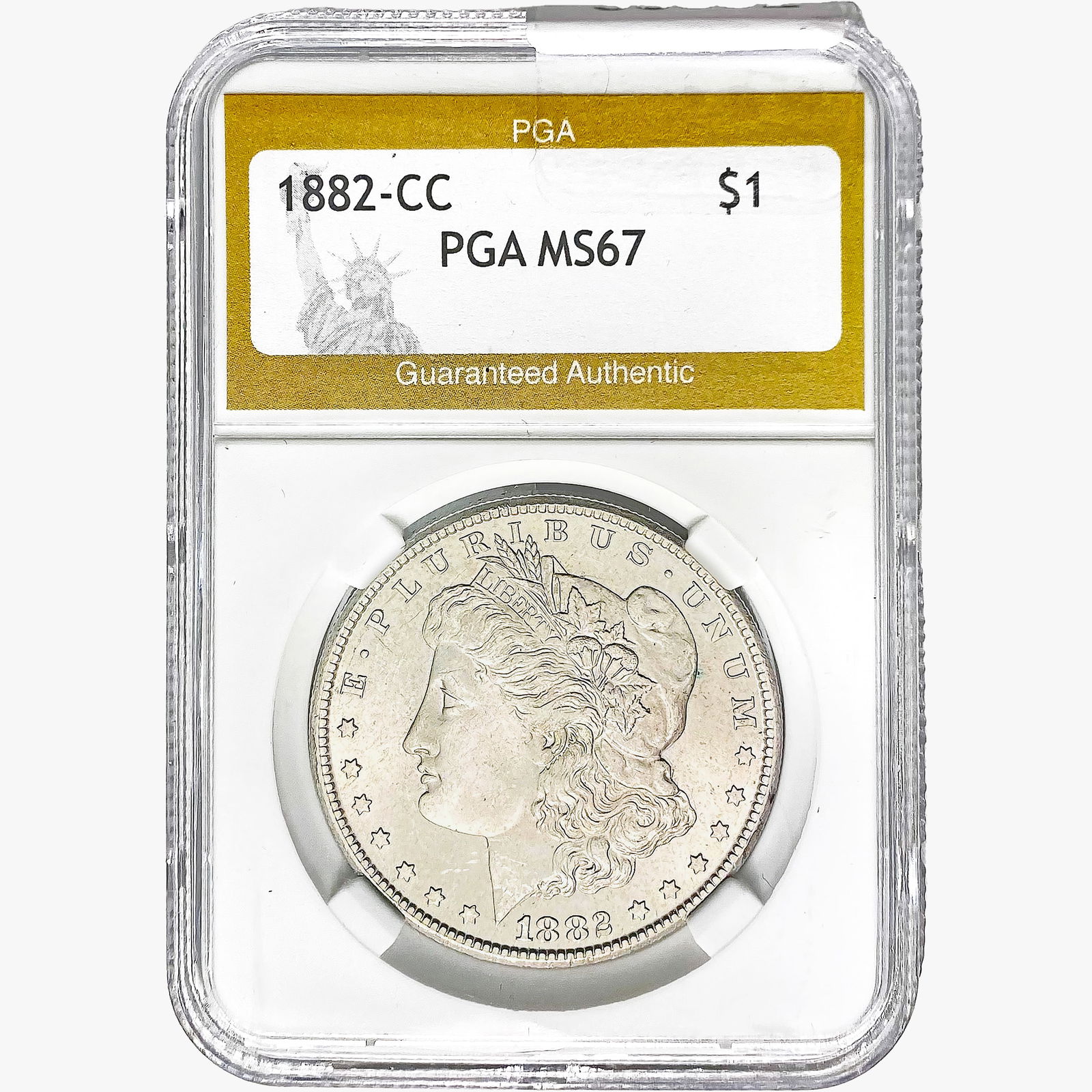 1882-CC Morgan Silver Dollar PGA MS67 (1 of 2)