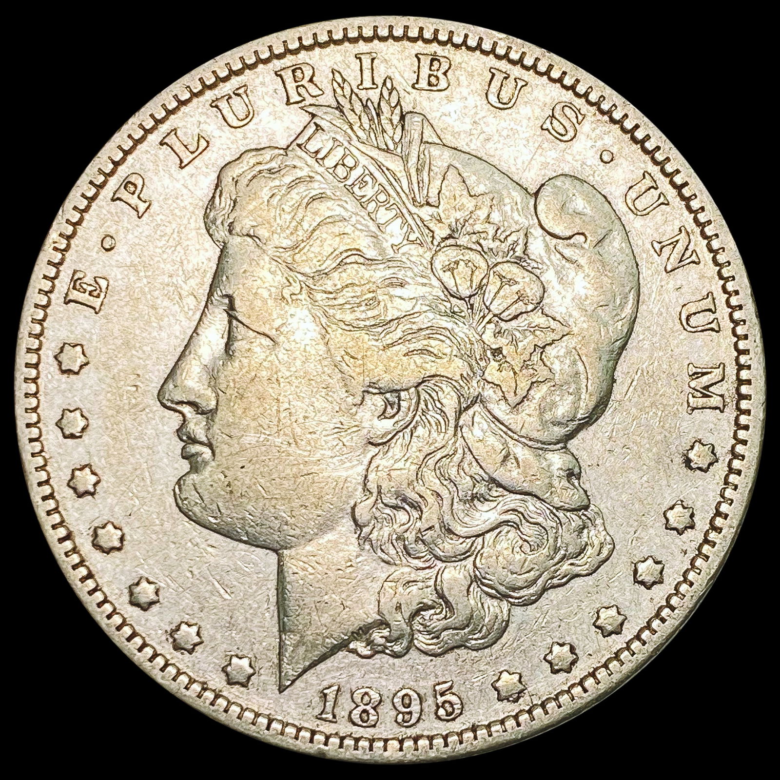 1895-O Morgan Silver Dollar NEARLY UNCIRCULATED (1 of 2)
