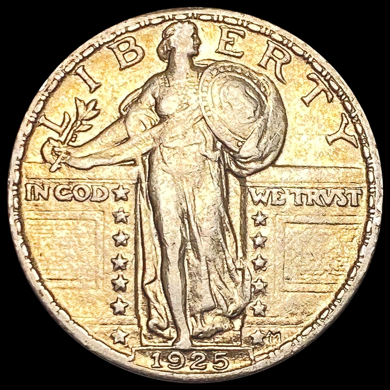 1925 Standing Liberty Quarter CLOSELY UNCIRCULATED (1 of 2)