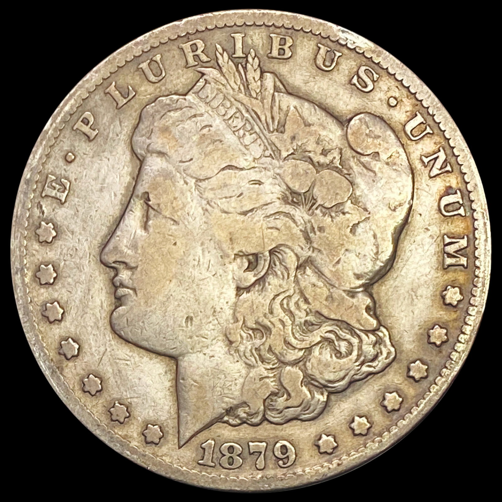1879-CC Morgan Silver Dollar LIGHTLY CIRCULATED: 1879-CC Morgan Silver Dollar LIGHTLY CIRCULATED