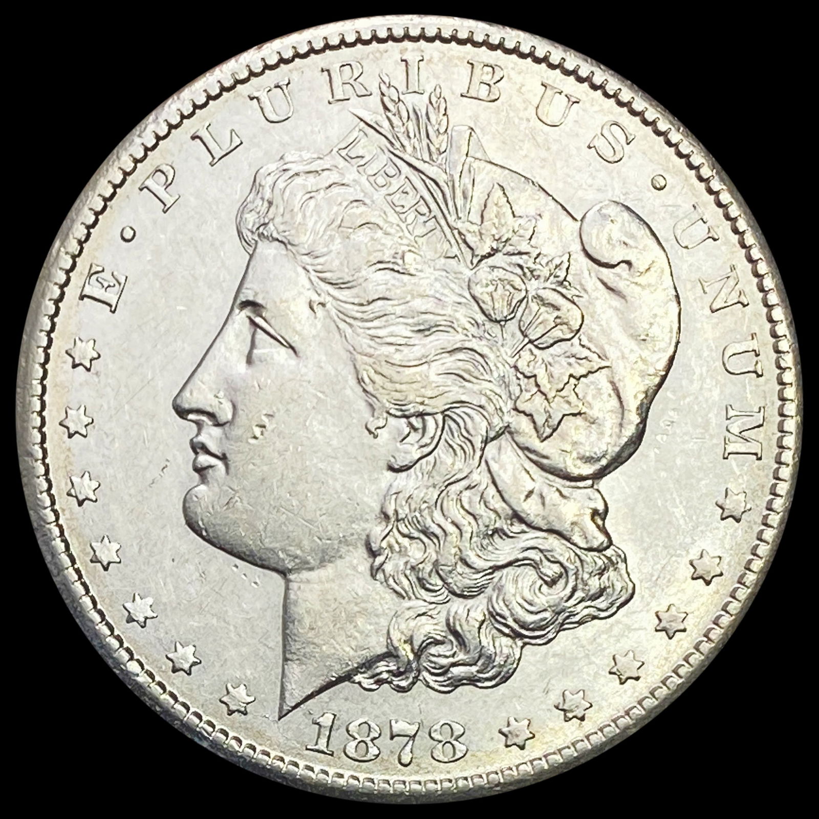 1878-CC Morgan Silver Dollar CLOSELY UNCIRCULATED (1 of 2)