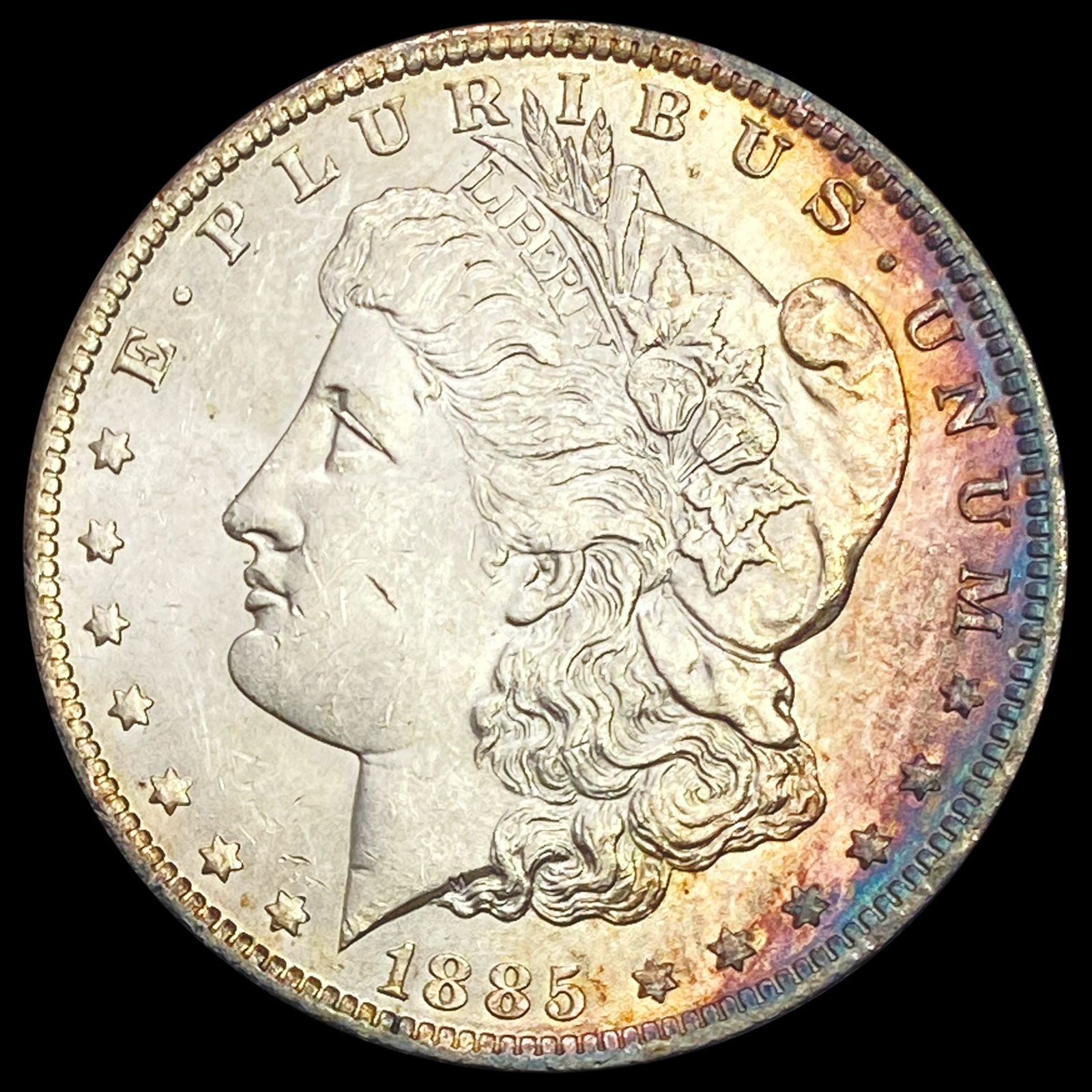 1885-O Morgan Silver Dollar CHOICE BU (1 of 2)