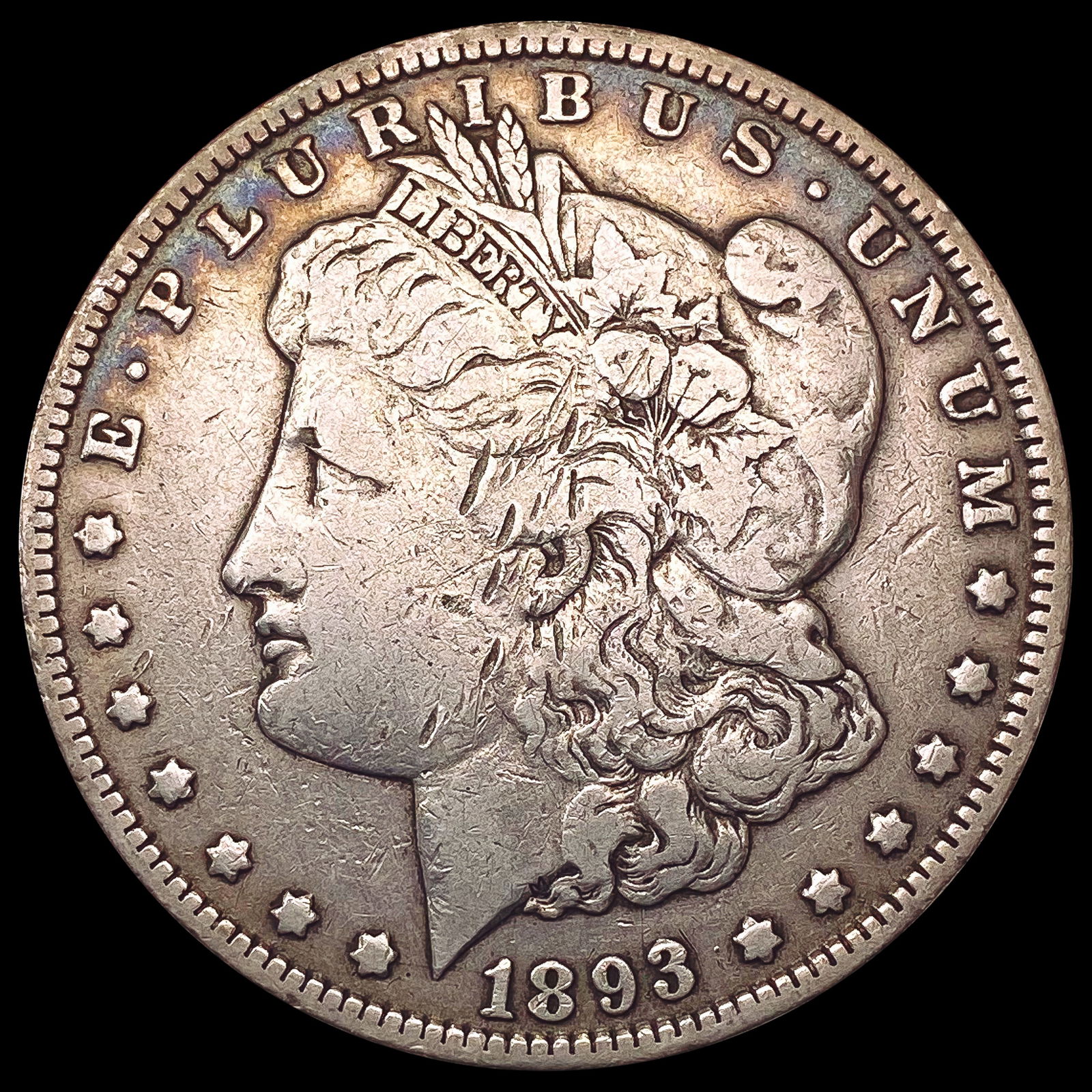 1893-O Morgan Silver Dollar LIGHTLY CIRCULATED (1 of 2)