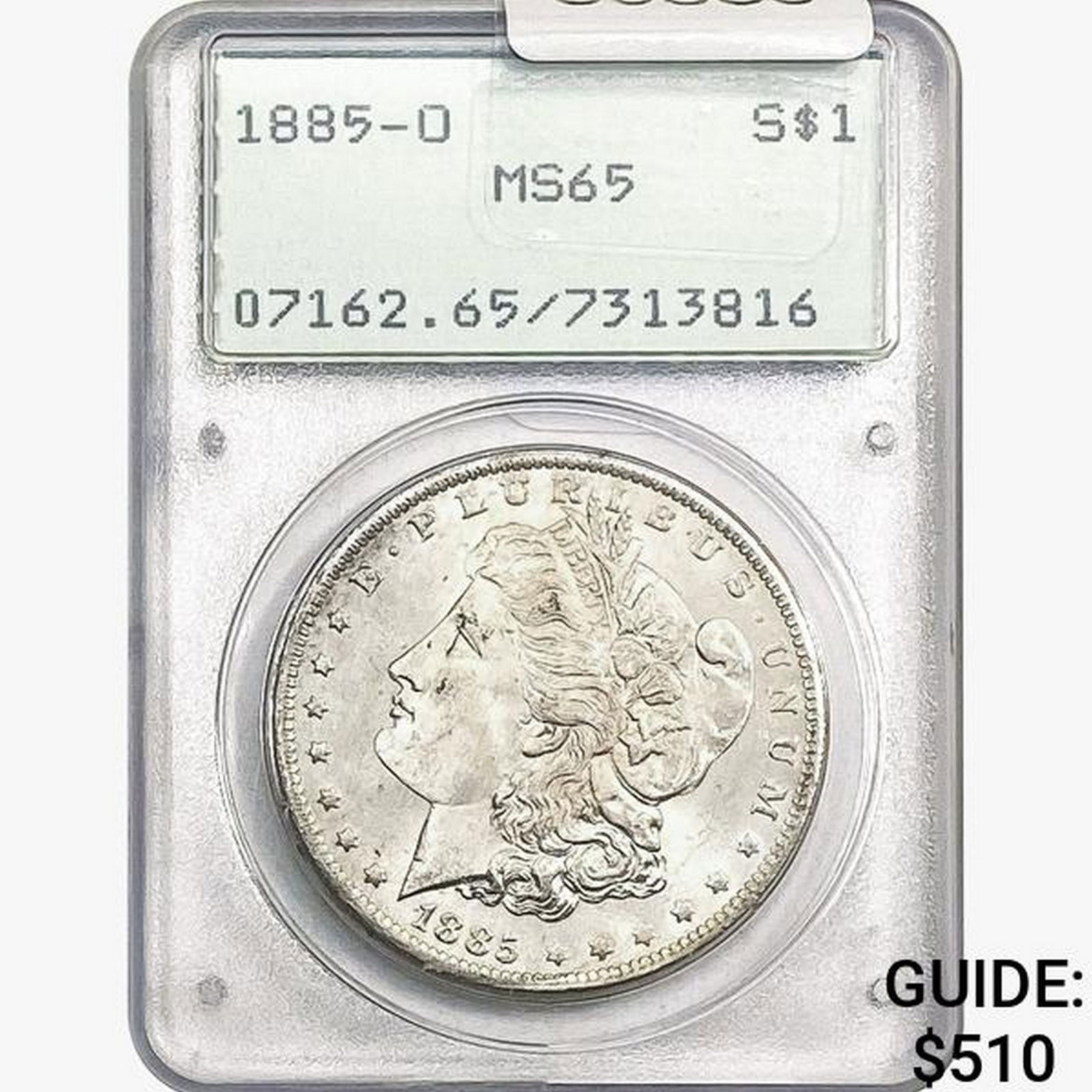 1885-O Morgan Silver Dollar PCGS MS65 (1 of 2)