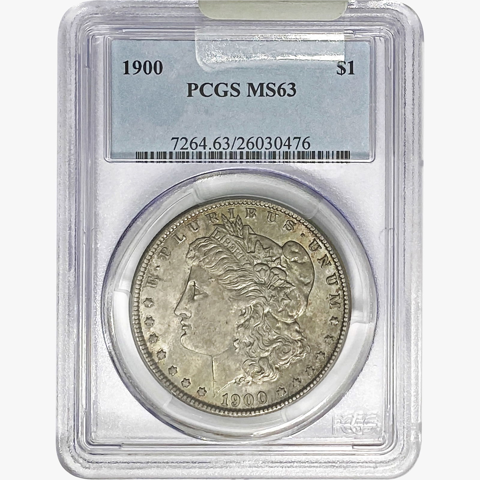 1900 Morgan Silver Dollar PCGS MS63 (1 of 2)