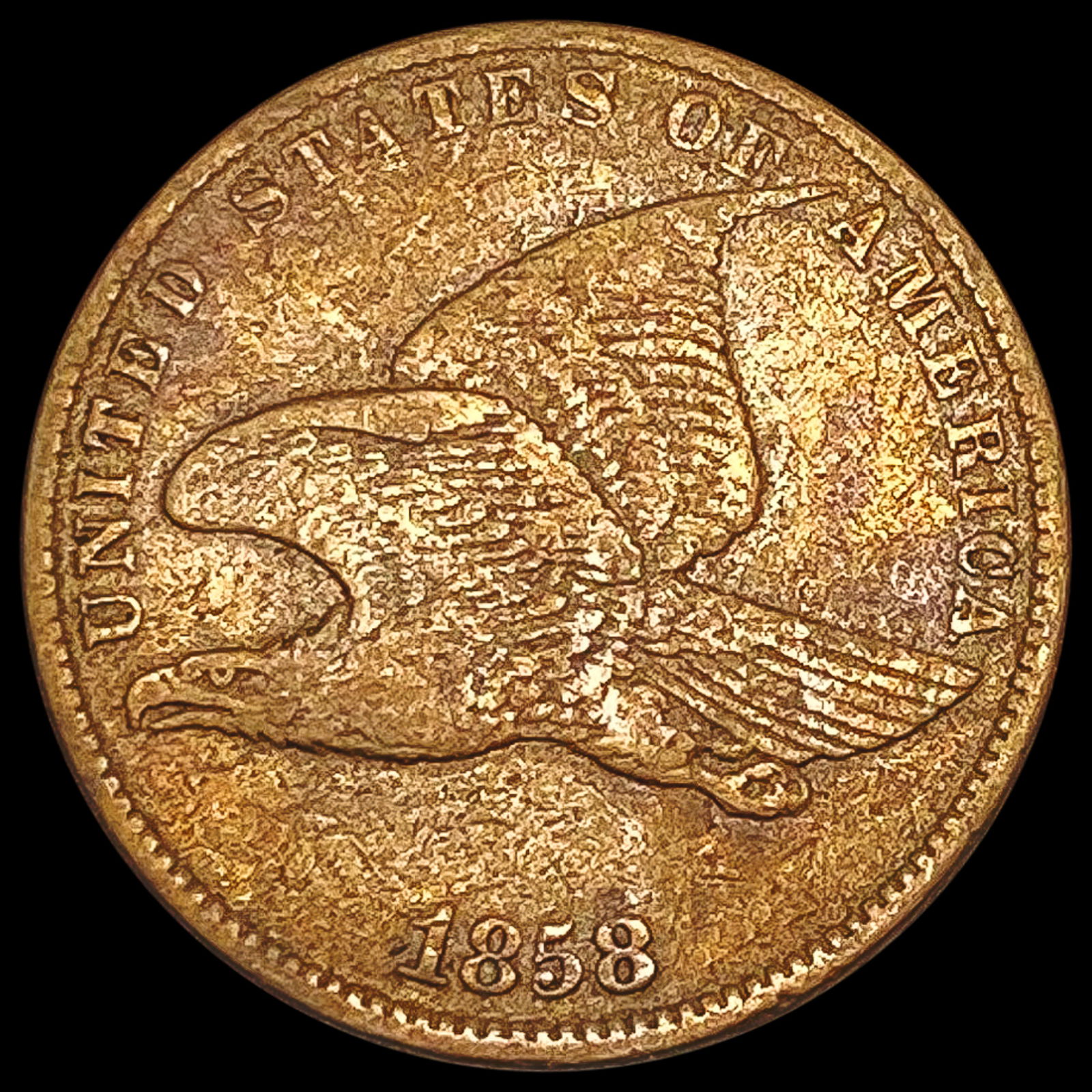 1858 SL Flying Eagle Cent LIGHTLY CIRCULATED (1 of 2)