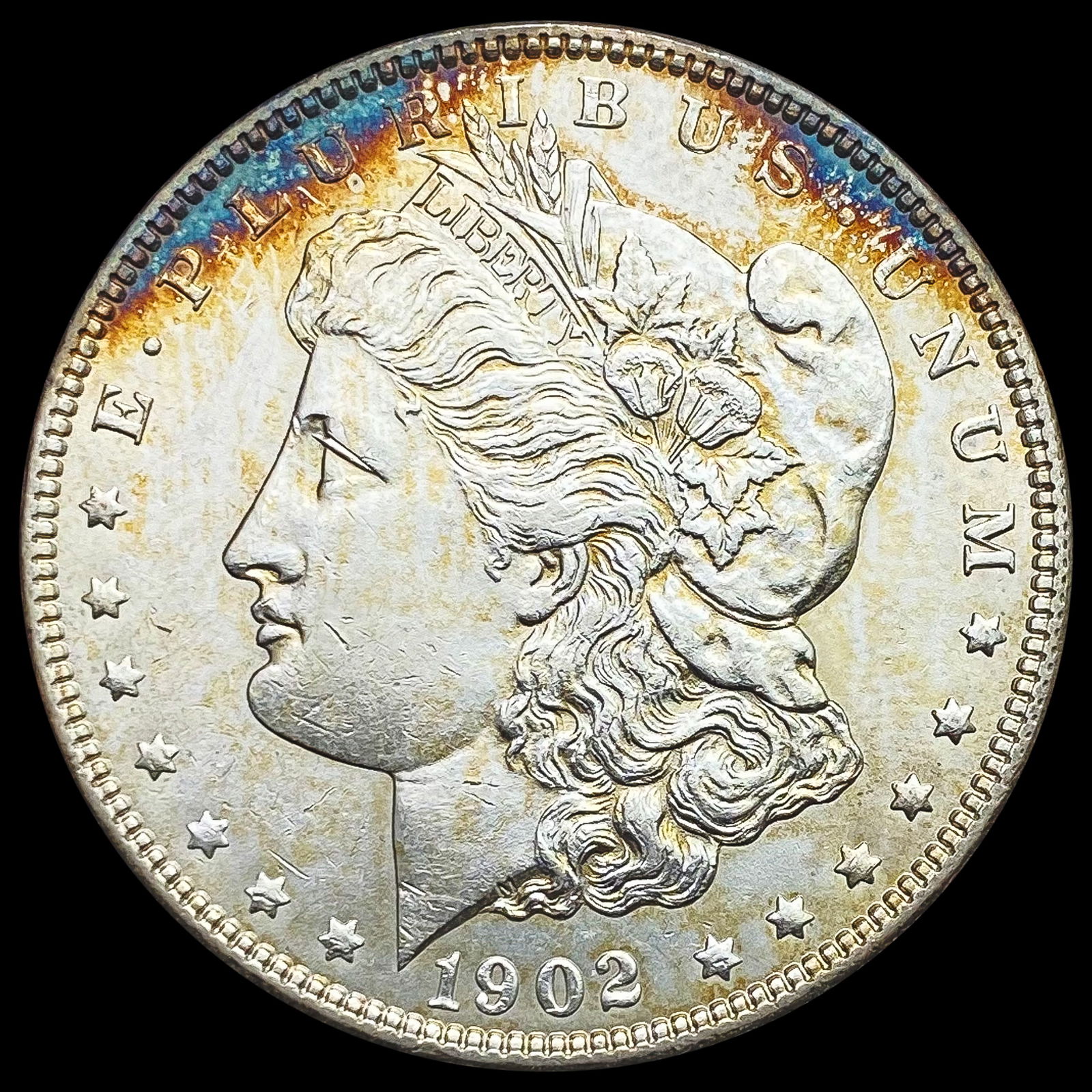 1902 Morgan Silver Dollar CLOSELY UNCIRCULATED (1 of 2)