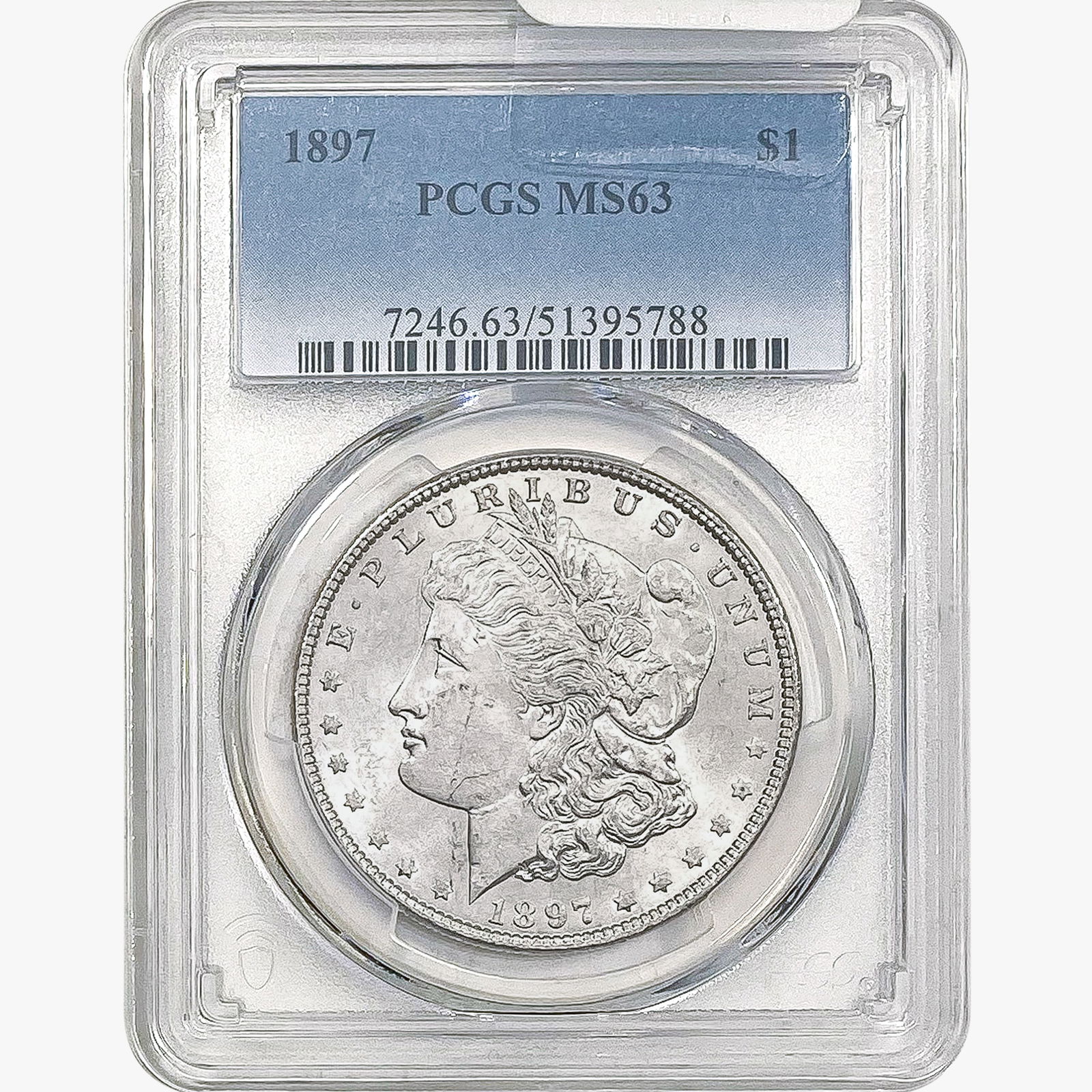 1897 Morgan Silver Dollar PCGS MS63 (1 of 2)